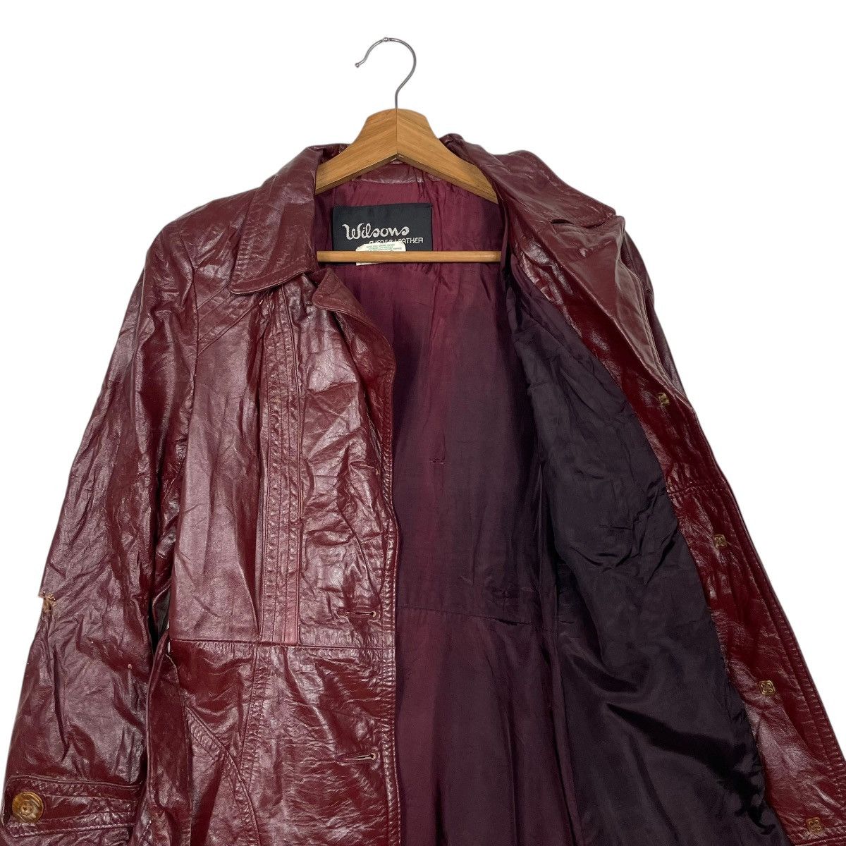 Wilsons Leather Vintage Wilsons Leather Coat Size S / US 4 / IT 40 - 12 Thumbnail