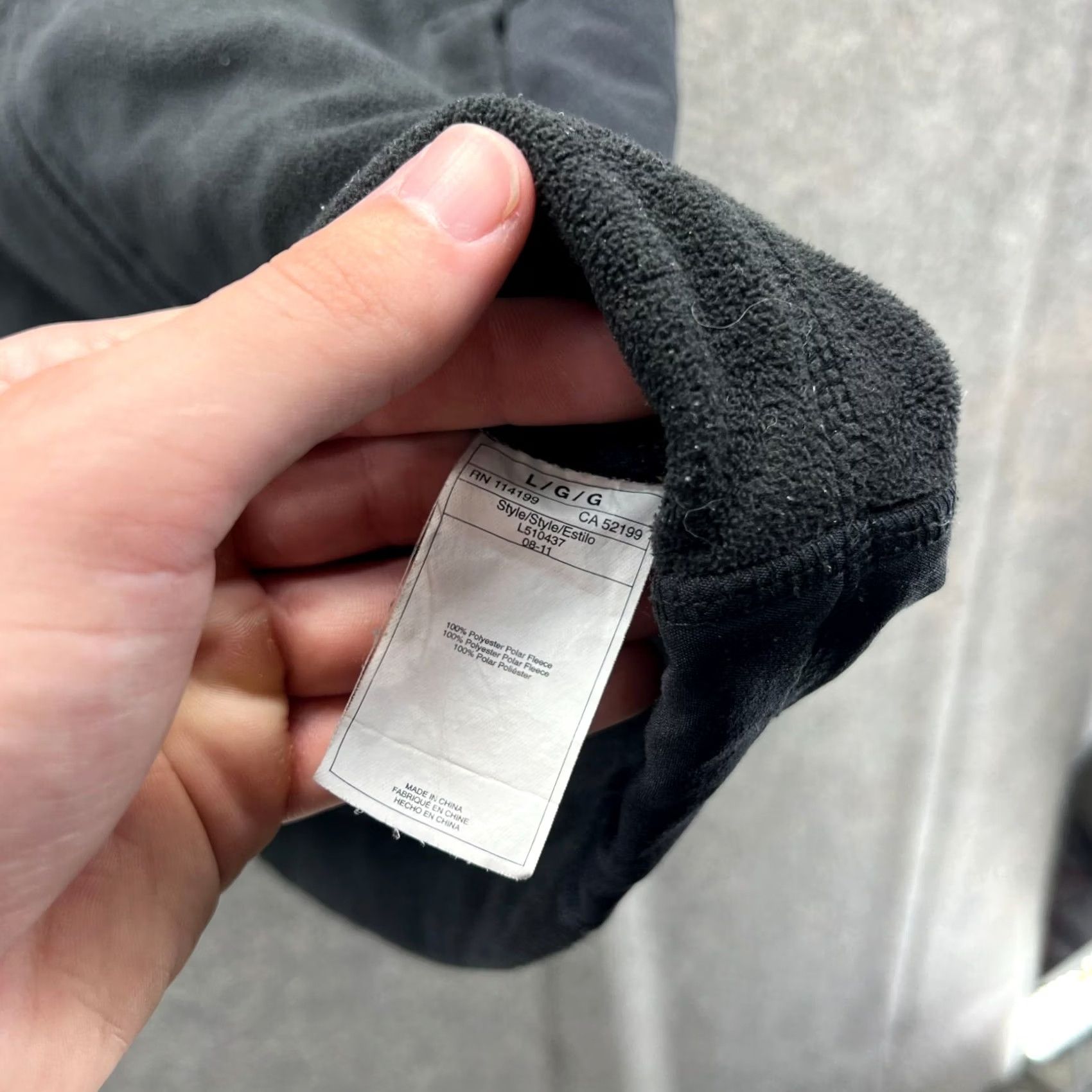Quiksilver VINTAGE Quiksilver Jacket Mens L Black Full Zip Fleece Sherpa Polyester Y2K Size US L / EU 52-54 / 3 - 3 Thumbnail