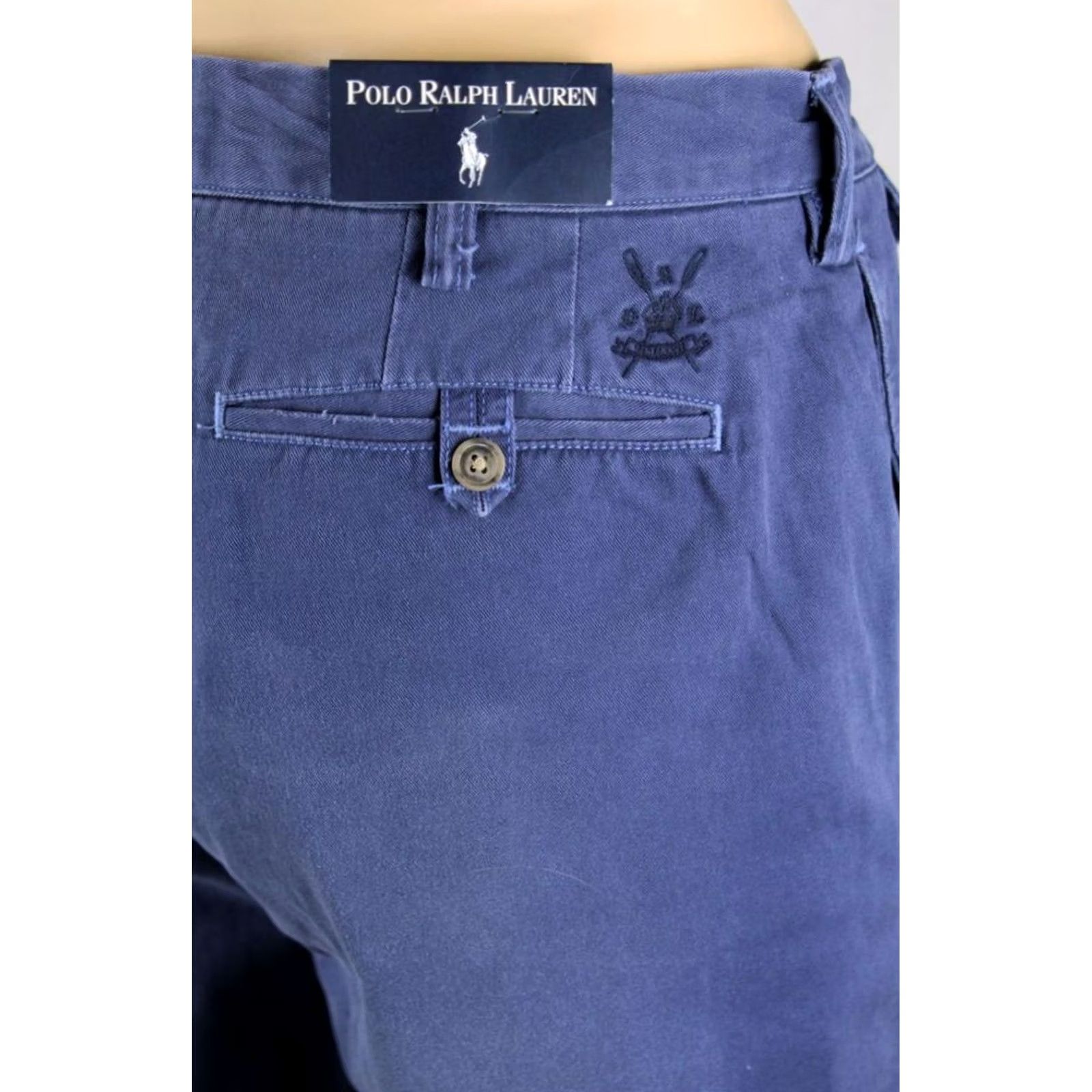 Polo Ralph Lauren Polo Ralph Lauren Blue Chino Pants Slim G.I. Fit Flat Front 38 30 NWT Mens Pants Chinos Blue Slim 100% Cotton Flat Front Inseam 30 NWT Size US M / EU 48-50 / 2 - 3 Thumbnail