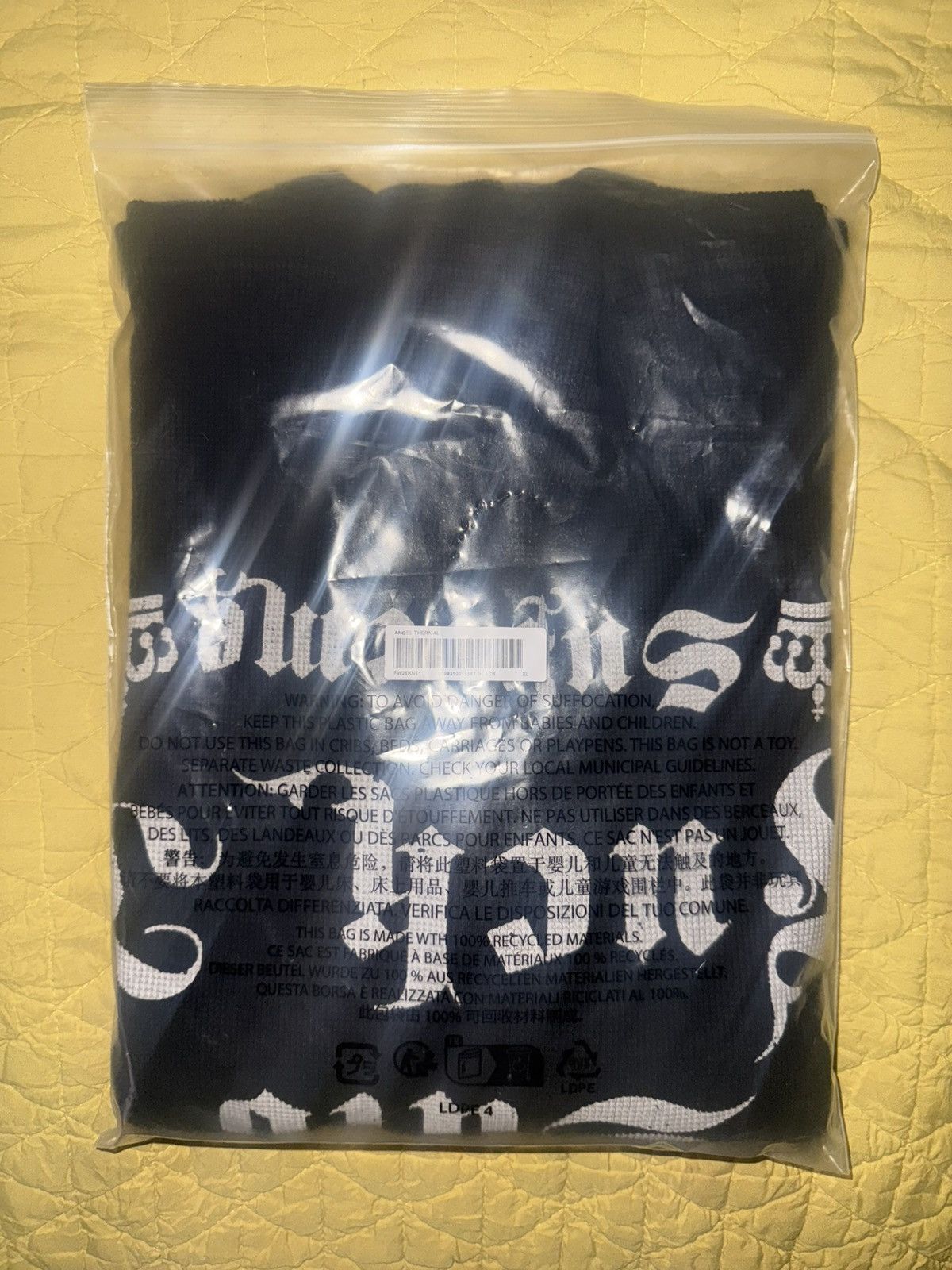Supreme Supreme Angel Thermal Black XL Size US XL / EU 56 / 4 - 4 Thumbnail