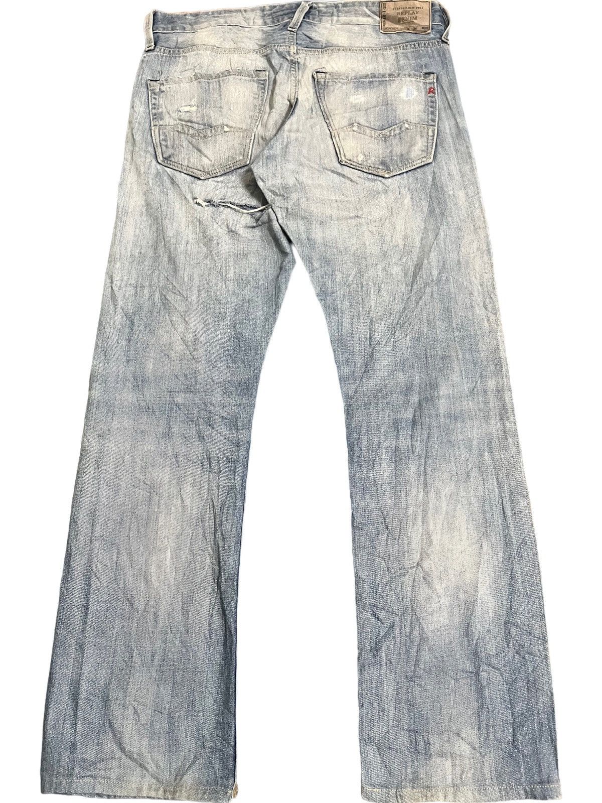 Replay Vintage Replay Distressed Denim Size US 33 - 7 Thumbnail