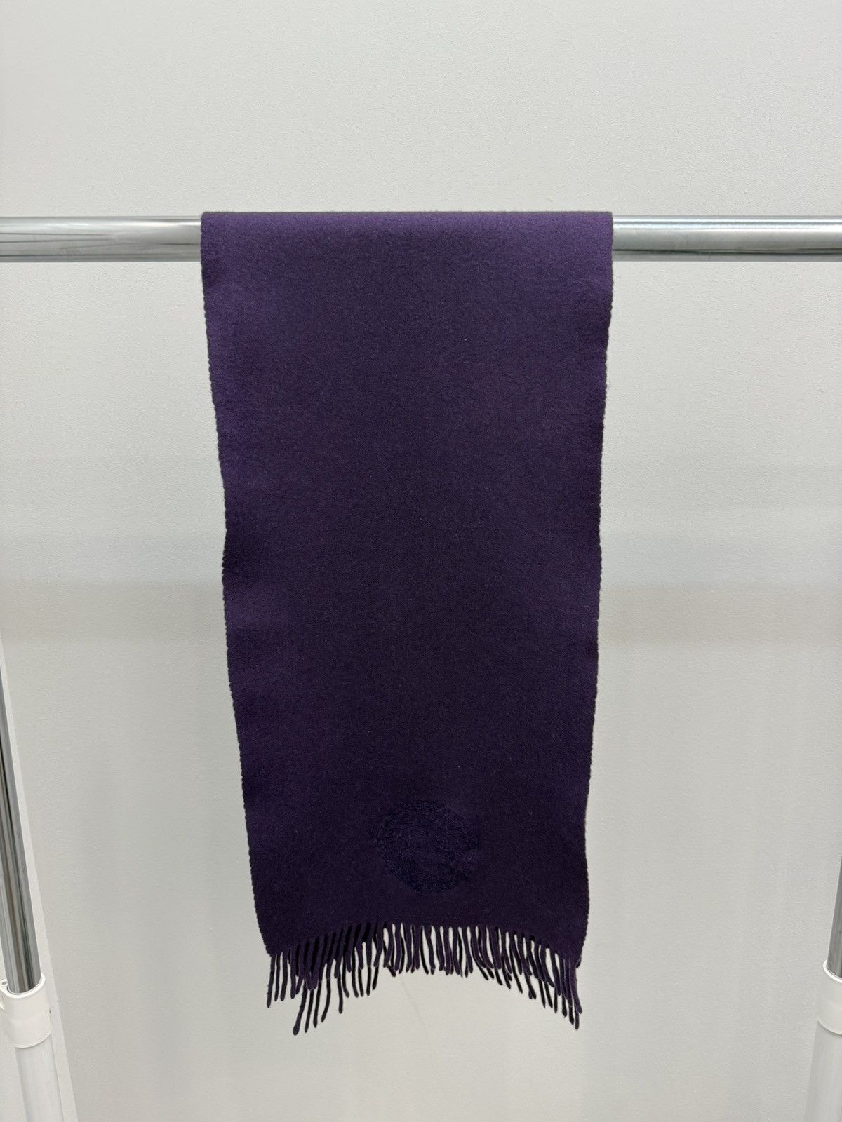 Versace Versace Lana Wool Big Medusa Logo Scarf Size ONE SIZE - 1 Thumbnail