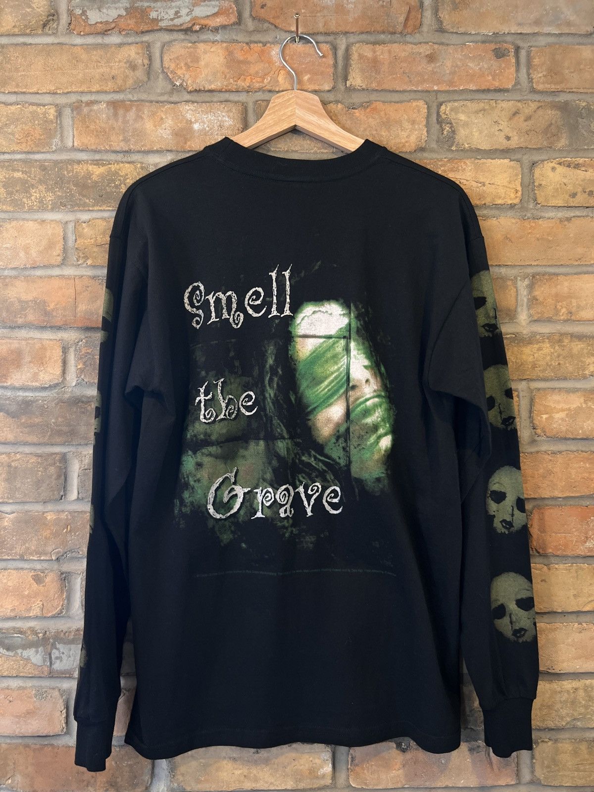 Band Tees 05’ Cradle Of Filth “Smell The Grave” Long Sleeve Size US M / EU 48-50 / 2 - 2 Thumbnail