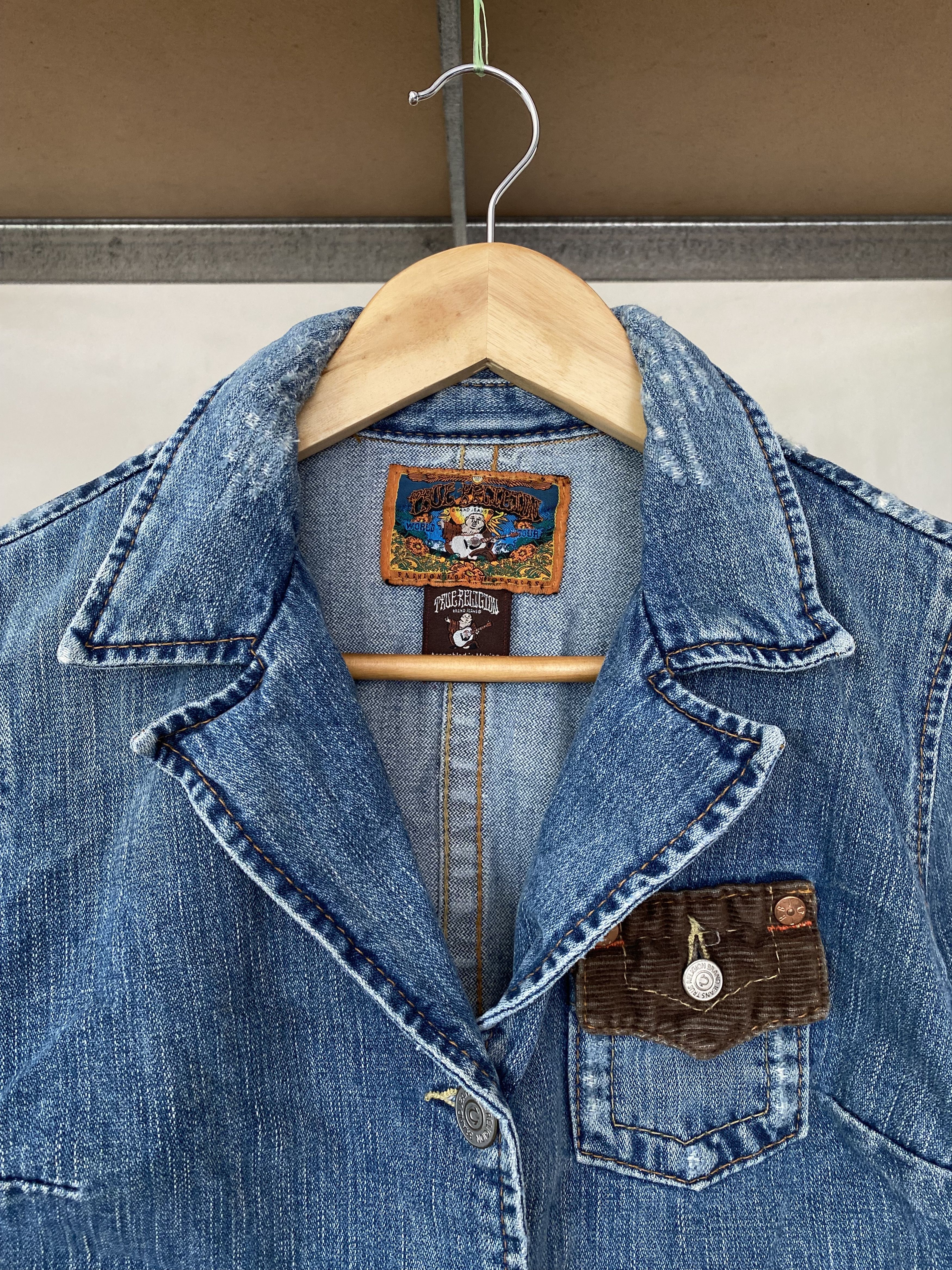 True Religion Vintage Y2K Denim Jacket