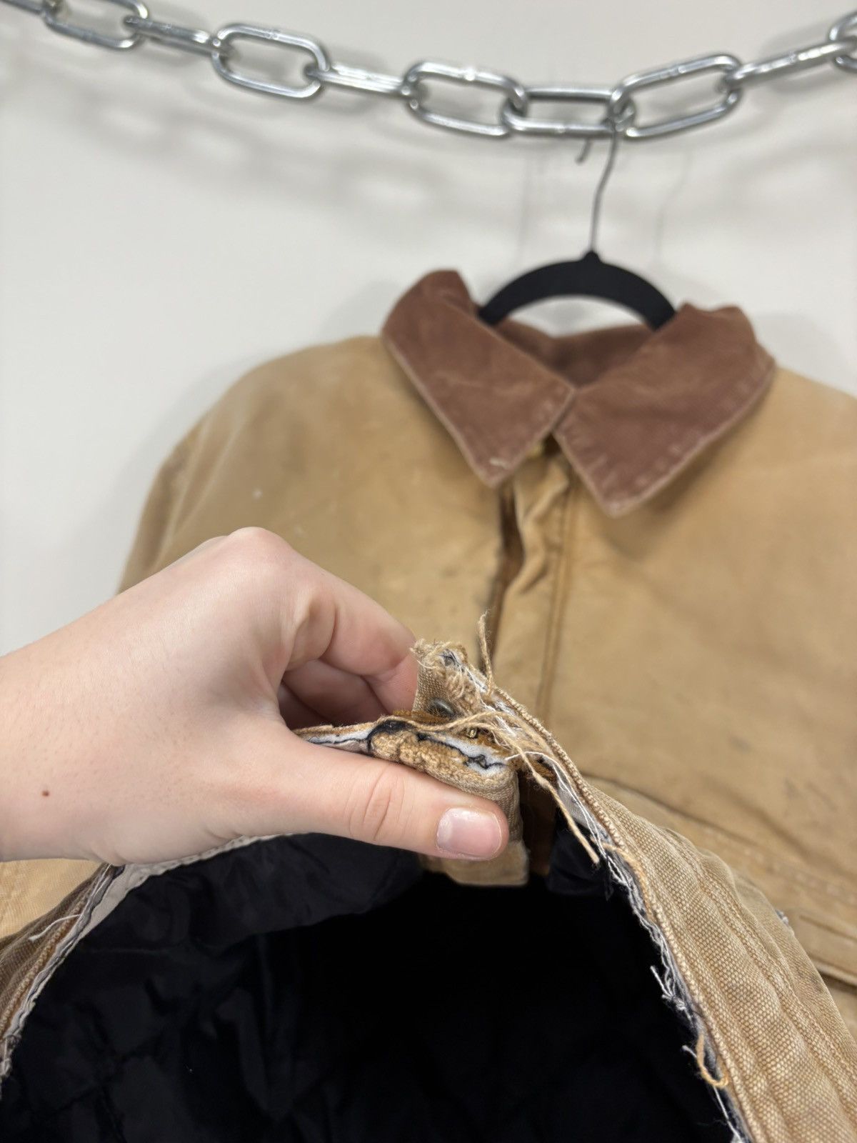 Carhartt Vintage 90s Carhartt Made In USA Faded Boxy Cropped Jacket Size US L / EU 52-54 / 3 - 16 Thumbnail