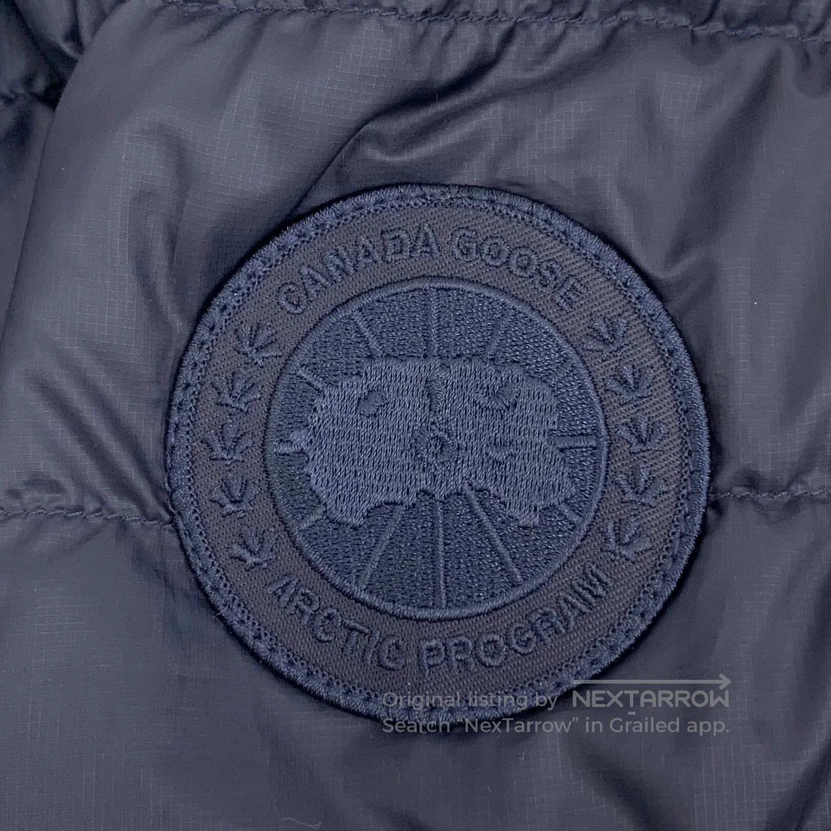 Canada Goose Canada Goose Midnight blue logo-trimmed stand-up collar zi Size US M / EU 48-50 / 2 - 5 Thumbnail