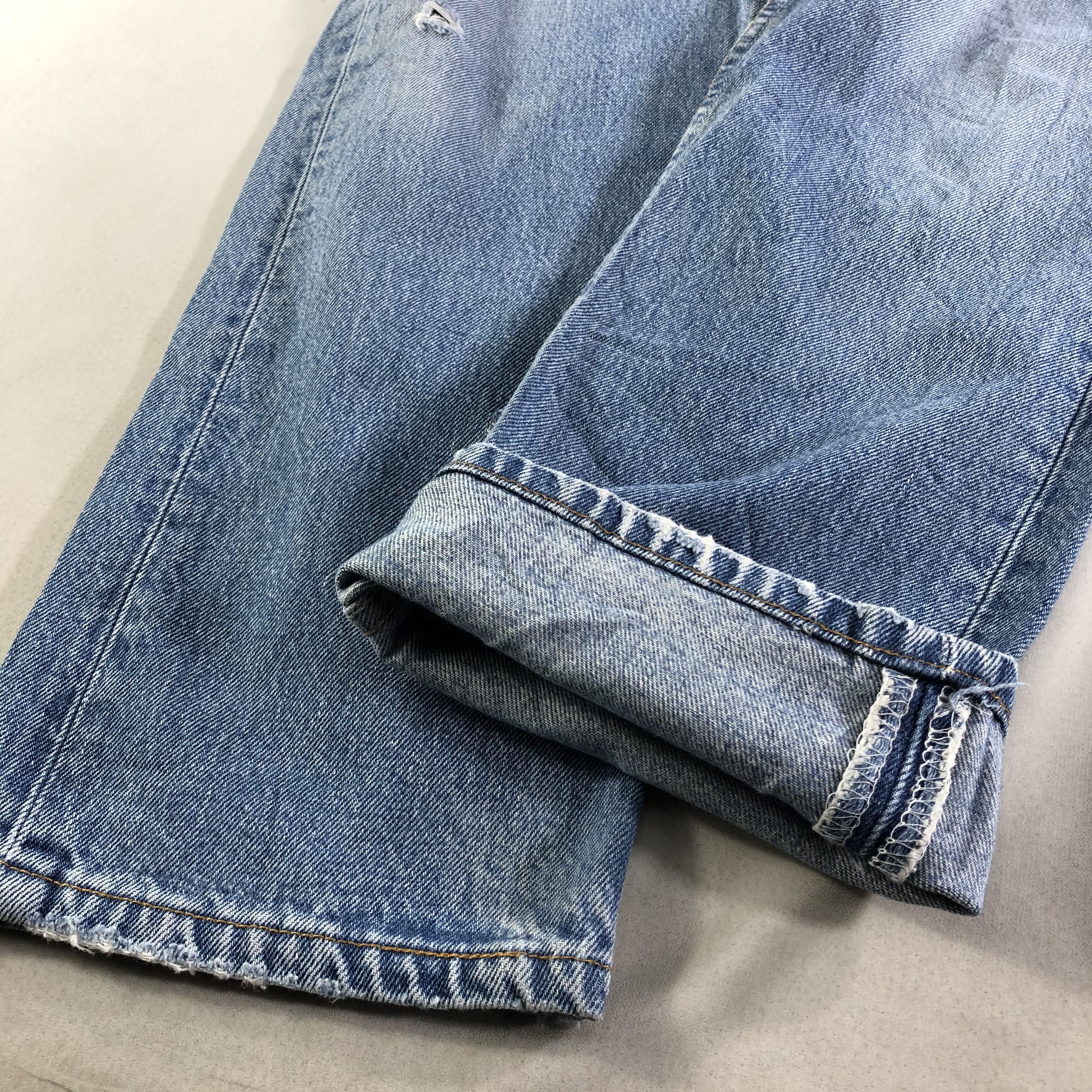 Levi's Vintage 90s Blue Wash Levis 501 Jeans-JM3726 Size US 29 - 6 Thumbnail
