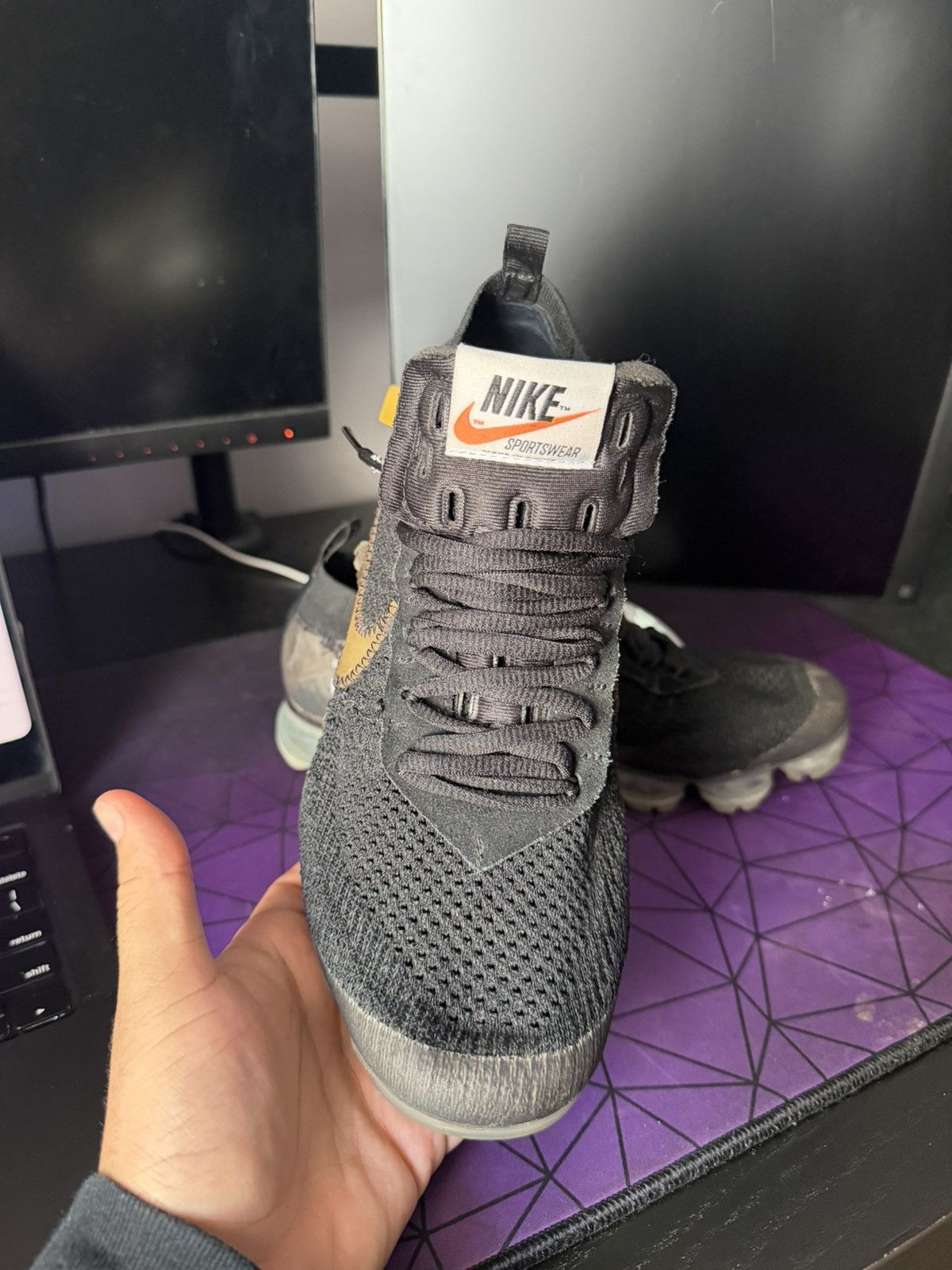 Off-White Off White Nike vapormax Size US 7.5 / EU 40-41 - 3 Thumbnail