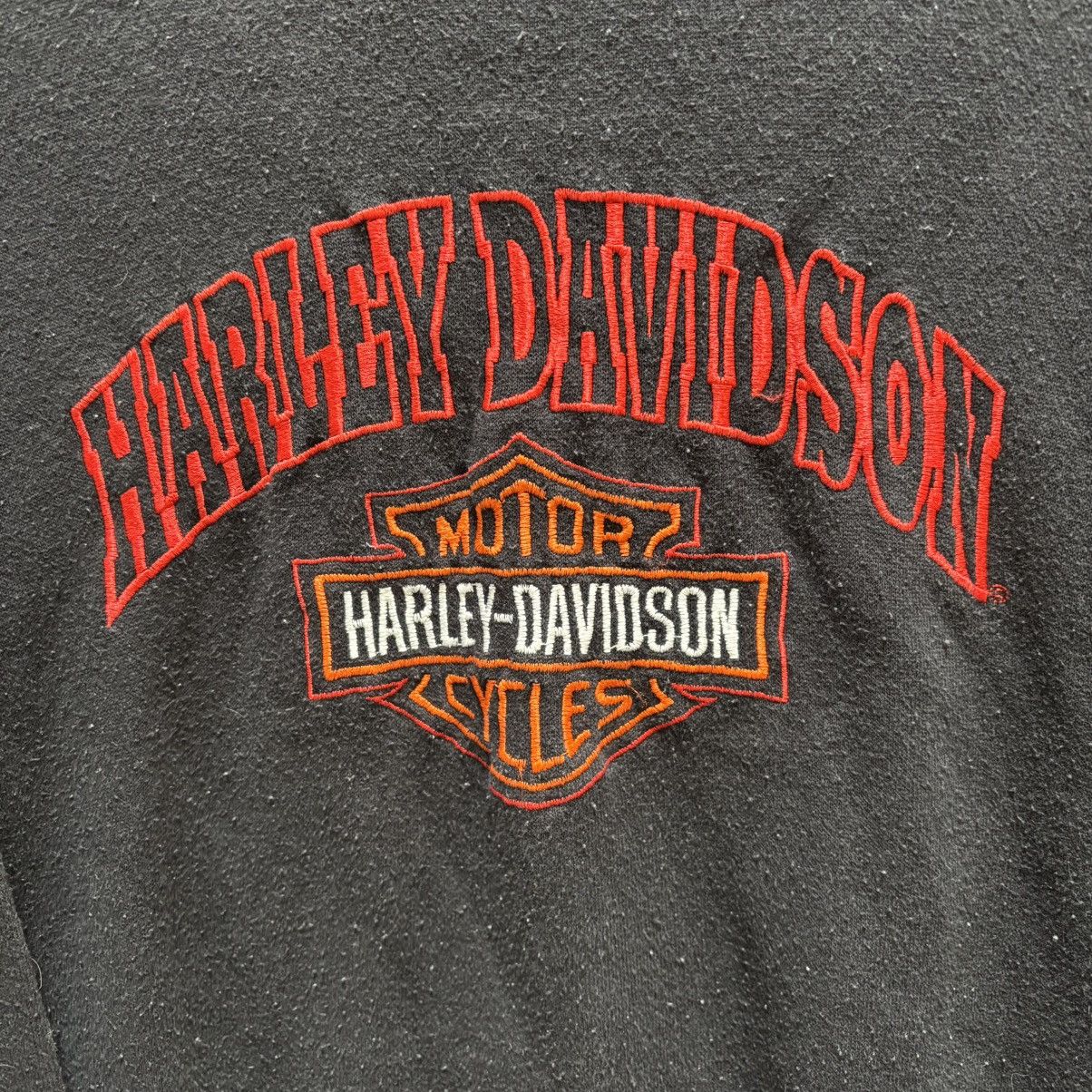Harley Davidson × Vintage $100 vintage 90s Harley Davidson crewneck sweatshirt Size US XL / EU 56 / 4 - 2 Thumbnail
