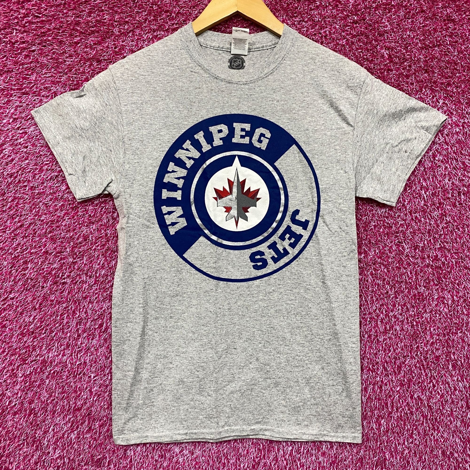NHL NHL Winnipeg Jets Logo Graphic Design T-Shirt Small Size US S / EU 44-46 / 1 - 1 Thumbnail