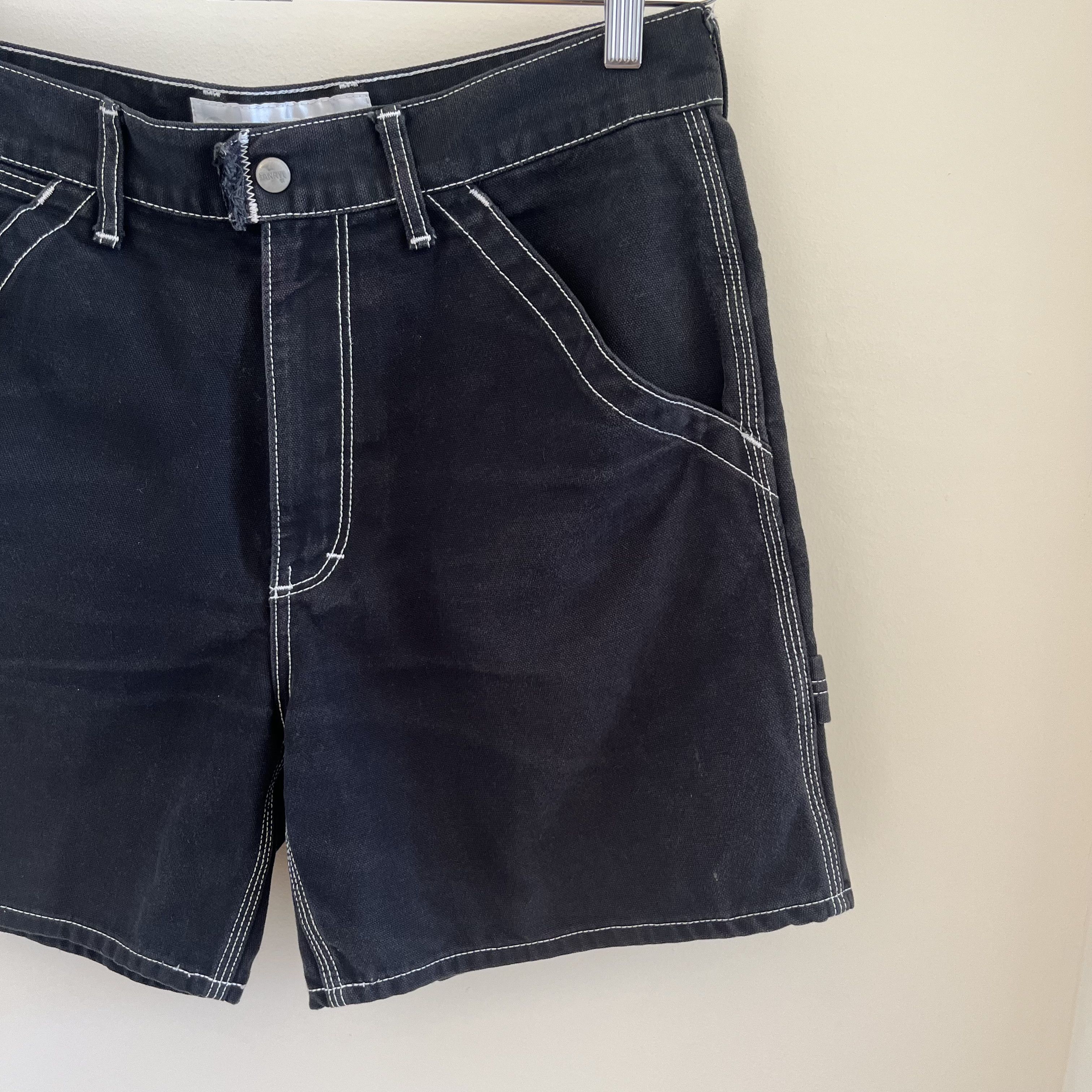 Comme des Garcons × Comme des Garcons Homme Plus × Ganryu CdGHP 2014 Contrast Stitch Shorts Size US 34 / EU 50 - 7 Thumbnail