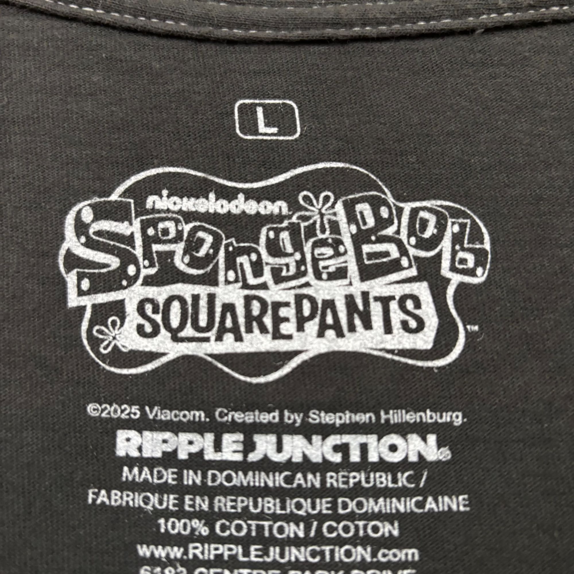 Nickelodeon SpongeBob SquarePants Bubble Bowl World Tour Tee L Size US L / EU 52-54 / 3 - 4 Thumbnail