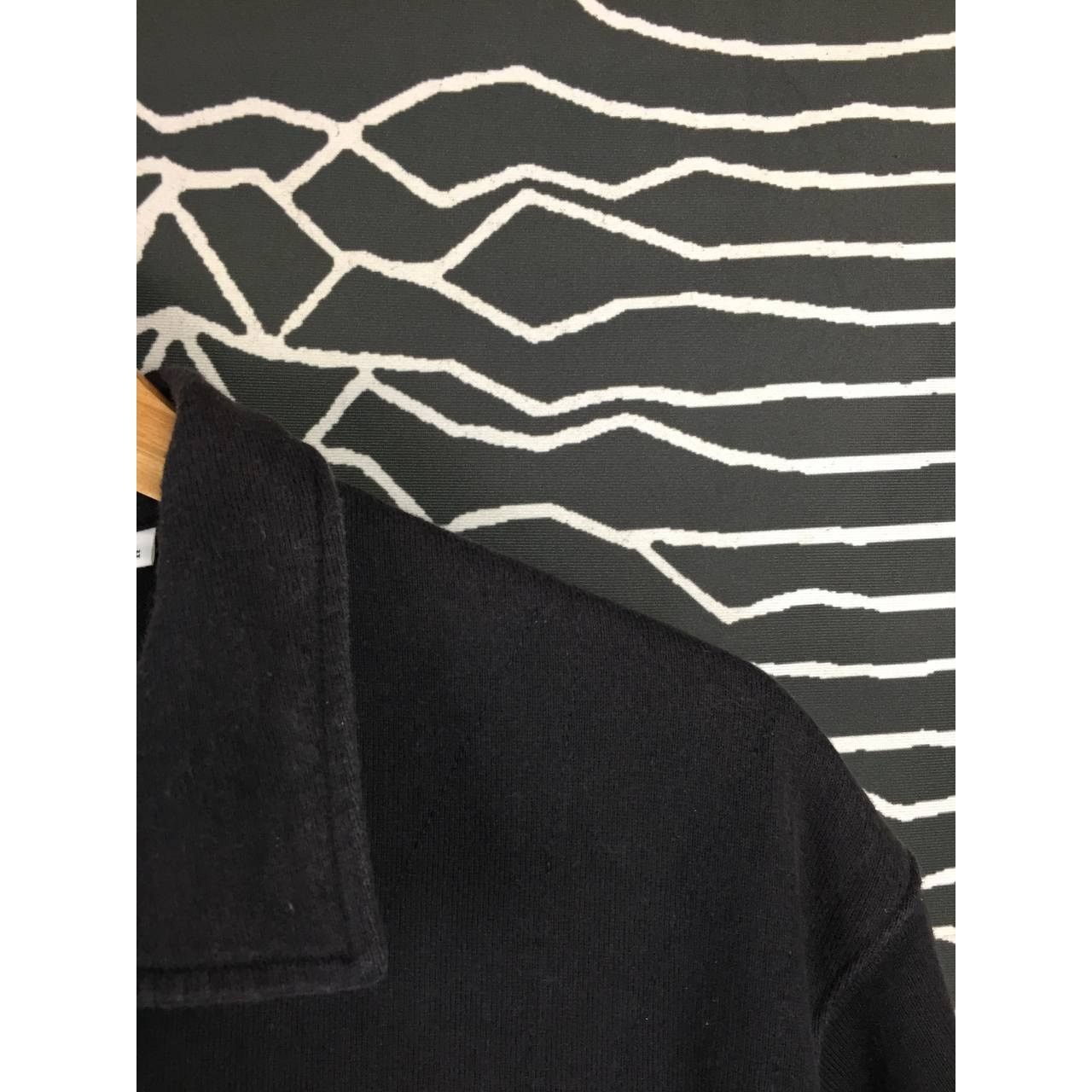 Engineered Garments × Uniqlo Engineered Garments x Uniqlo Solid Black Collar Polo Tee Size US XL / EU 56 / 4 - 5 Thumbnail
