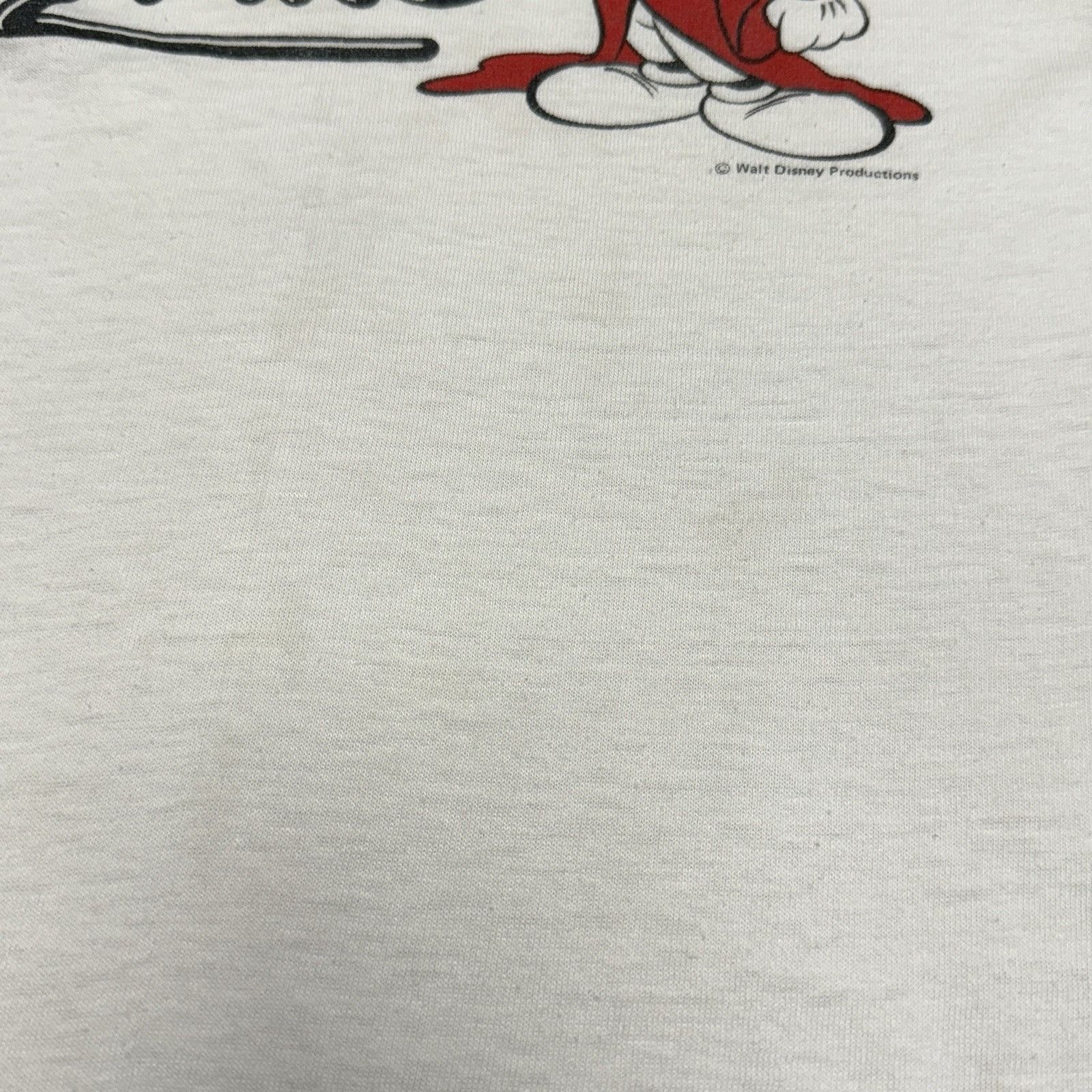 Vintage Vintage 80s Mickey Mouse Grad Night Shirt Adult Small White Size US S / EU 44-46 / 1 - 6 Thumbnail