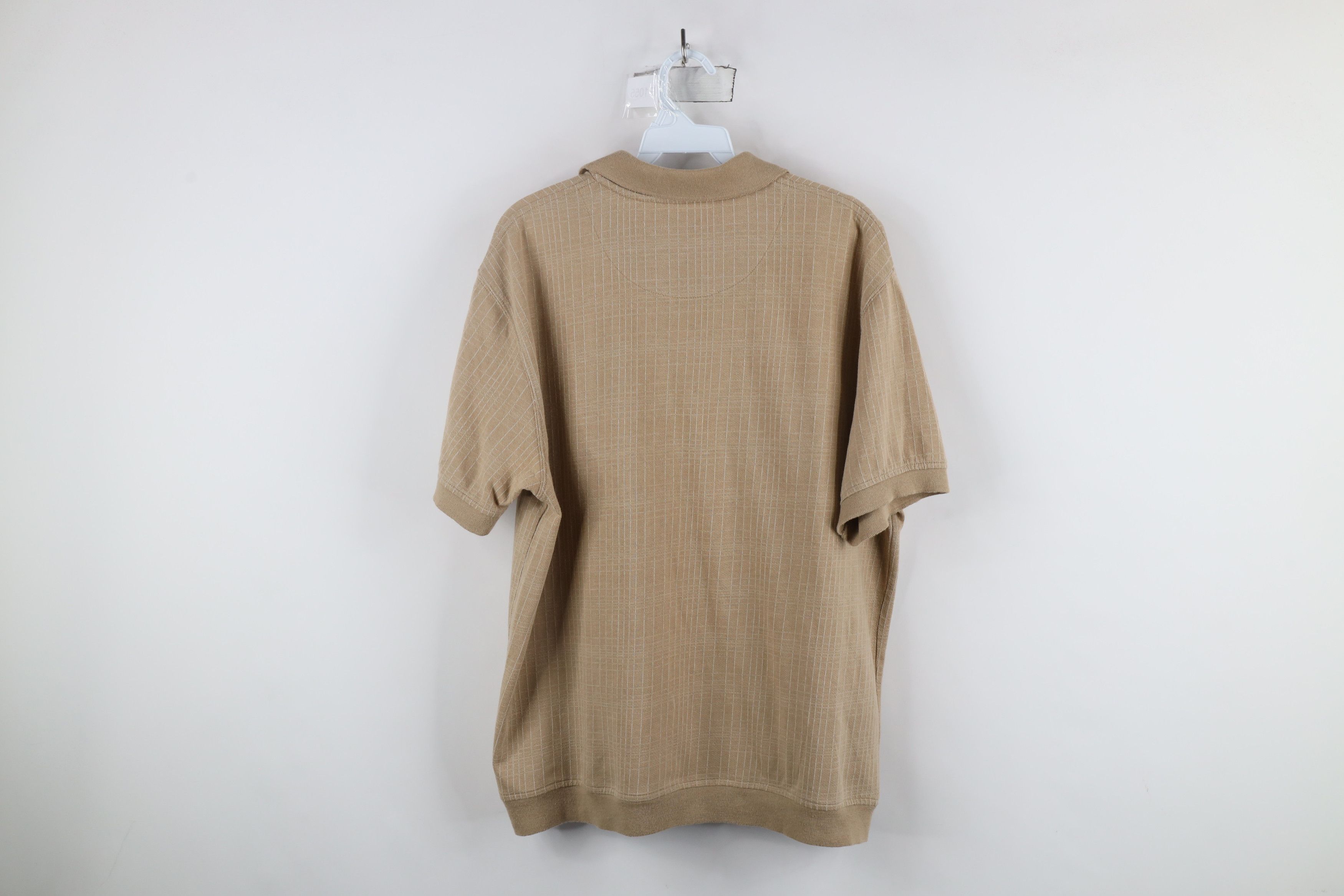 Vintage Vintage 90s Streetwear Checkered Knit Collared Pullover Polo Size US M / EU 48-50 / 2 - 10 Thumbnail