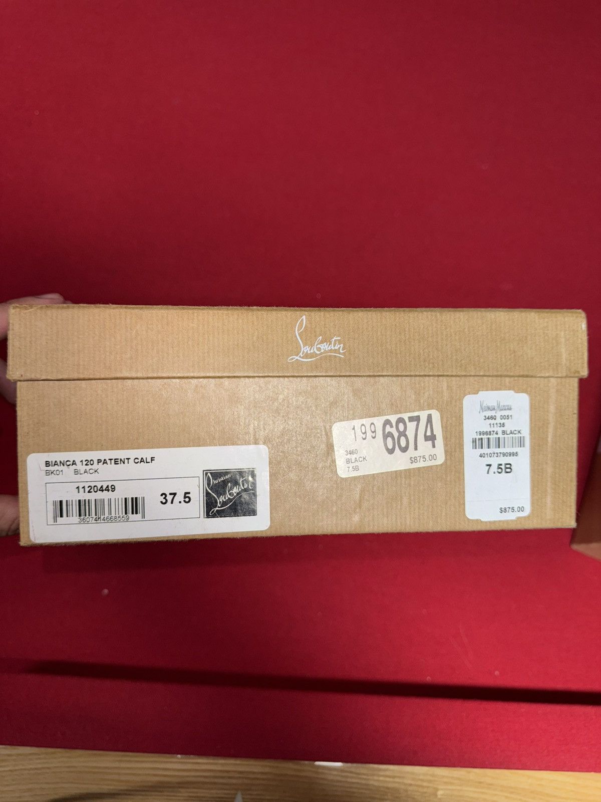 Christian Louboutin Christian Louboutin Bianca 120 Patent Calf Platform Pumps Size US 6.5 / IT 36.5 - 16 Thumbnail