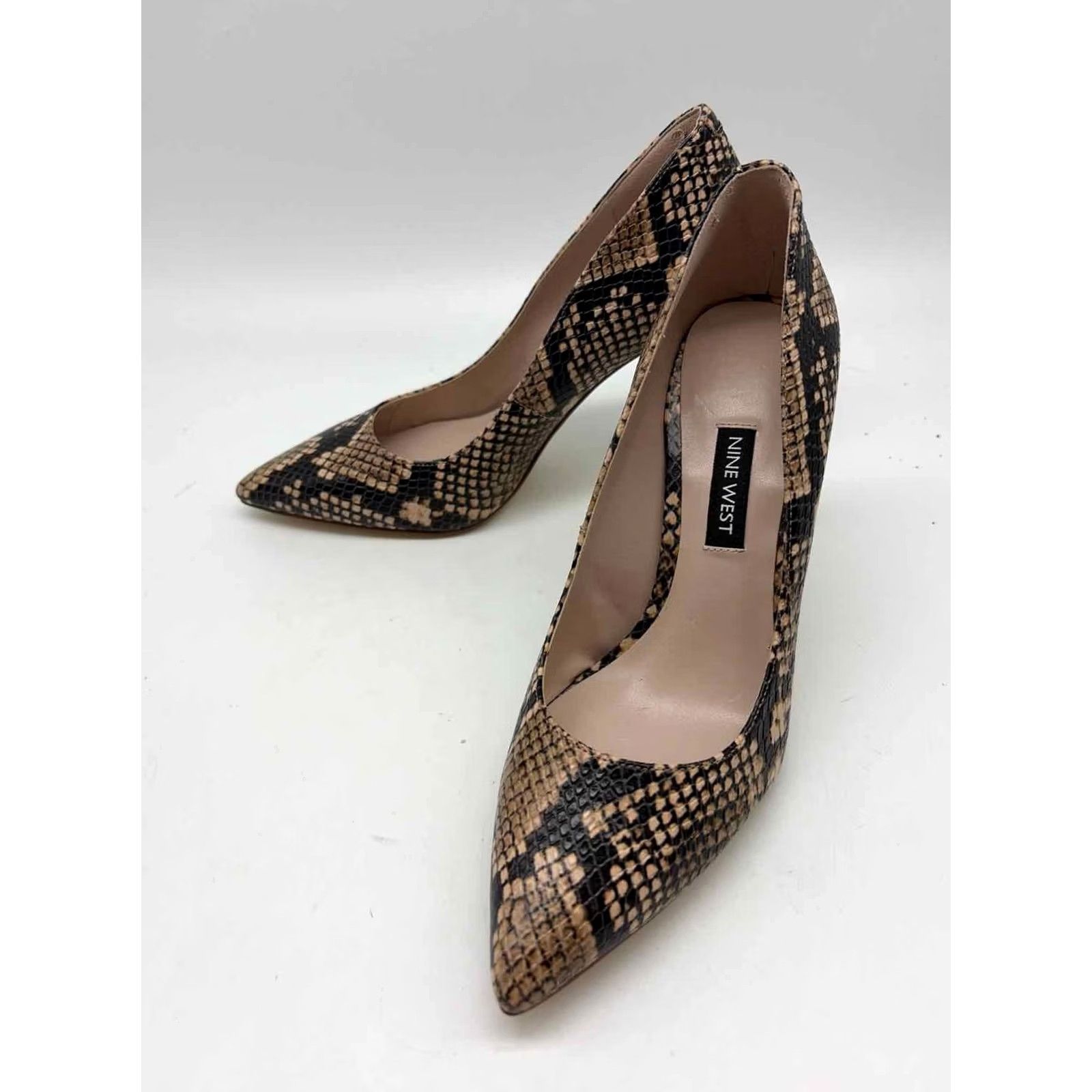 Nine West Nine West Brown Size 6.5 Pump Heels Size US 7 / IT 37 - 2 Thumbnail