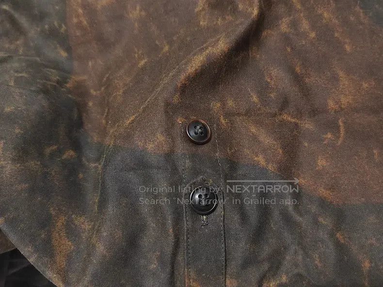 Nigel Cabourn Nigel Cabourn Main Line Reproduction WWII Waxed Cloth Oilc Size US M / EU 48-50 / 2 - 4 Thumbnail