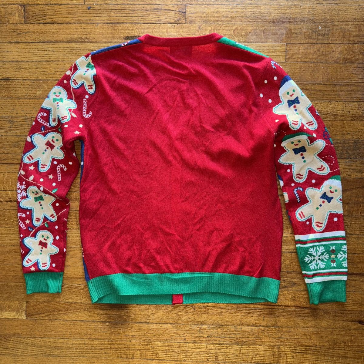 Vintage Gingerbread holiday cardigan long sleeve button up Size M / US 6-8 / IT 42-44 - 7 Thumbnail