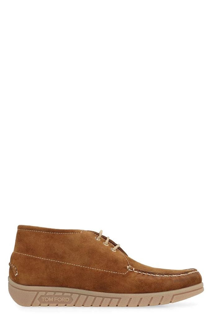 Tom Ford o1w1db11224 J1332T Suede Boots in Brown Size US 14 / EU 47 - 1 Thumbnail