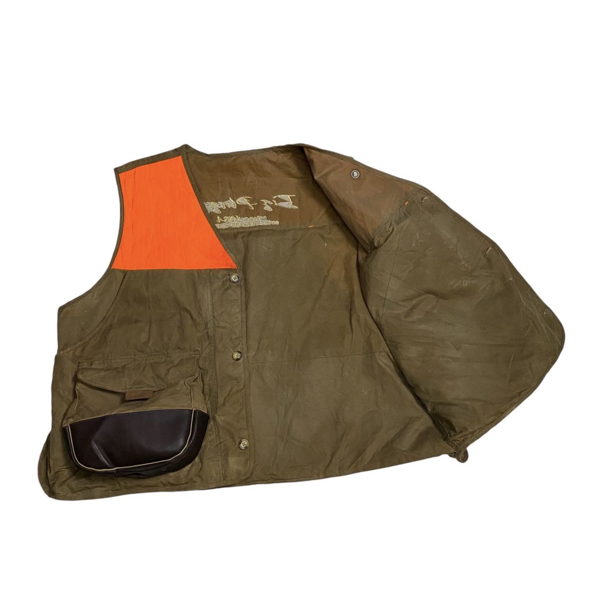 Hunter Cabelas Big Plugger Tin Cloth Seabass Hunting vest Size US XXL / EU 58 / 5 - 6 Thumbnail