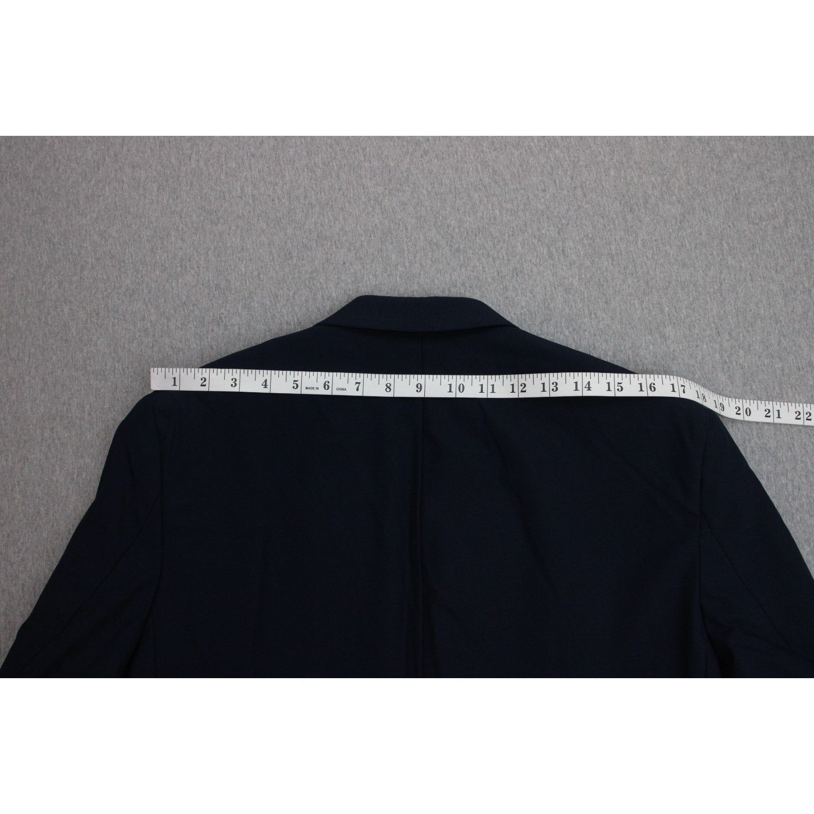 Calvin Klein Calvin Klein Blazer Mens Size XL Navy Blue Stretch Slim Fit Size 52R - 9 Thumbnail