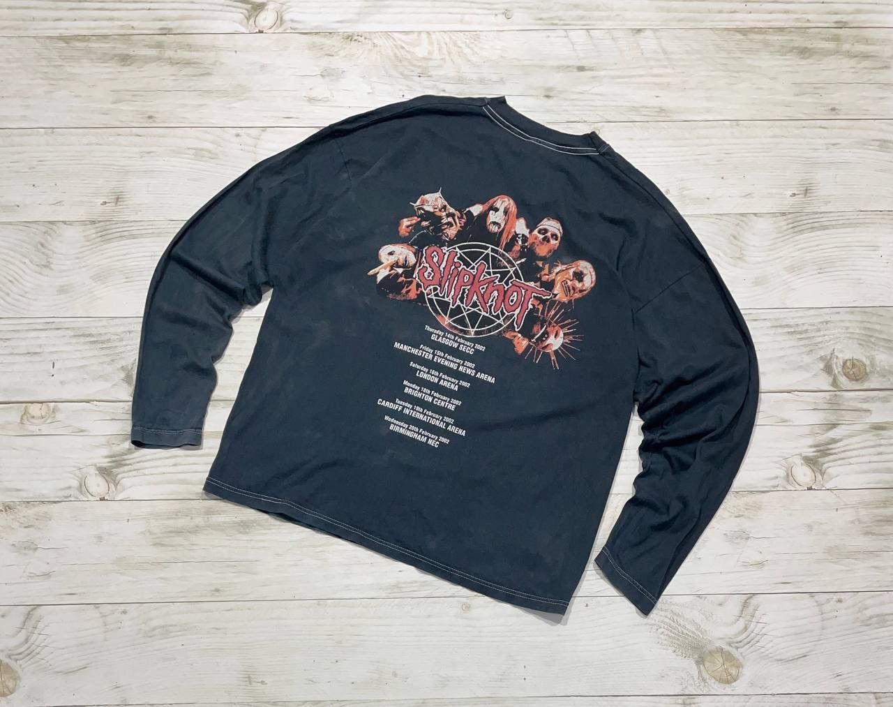 Slipknot Slipknot Tour 2002 Shirt Long Sleeve Band Rock Tee Size US L / EU 52-54 / 3 - 2 Thumbnail