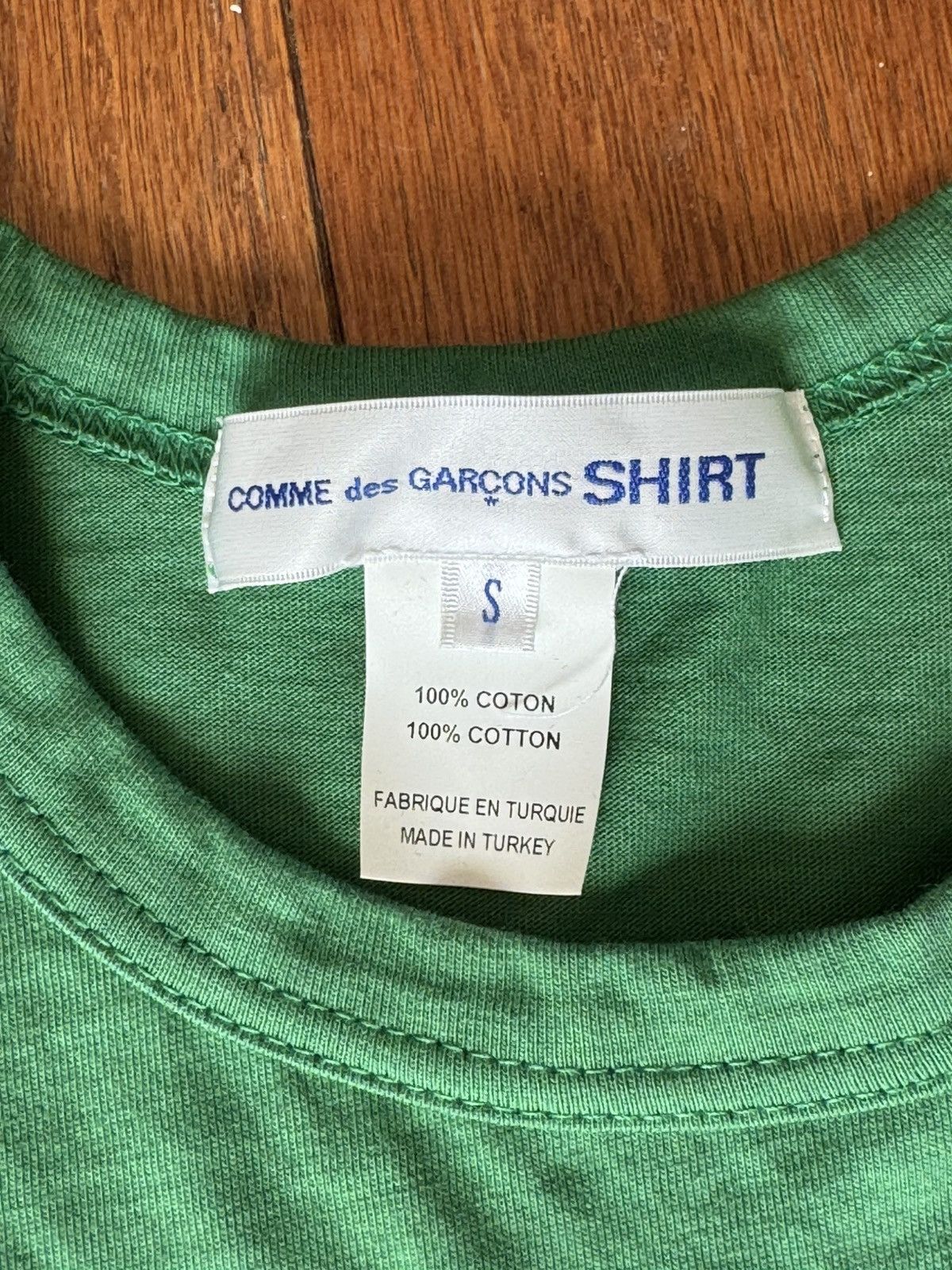 Comme des Garcons SHIRT Comme Des Garçons Shirt Men's Long Sleeve Cotton T Shirt Size US S / EU 44-46 / 1 - 2 Thumbnail