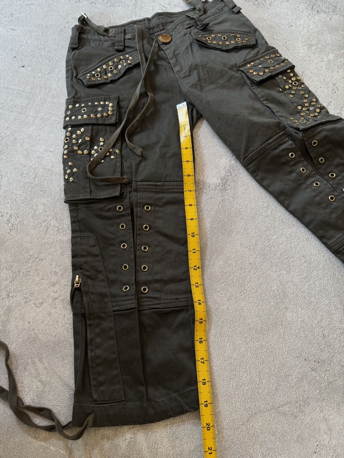 Hysteric Glamour Y2k Chuangba Jeans Studded Ifsixwasnine lgb short pants Size US 27 - 14 Thumbnail
