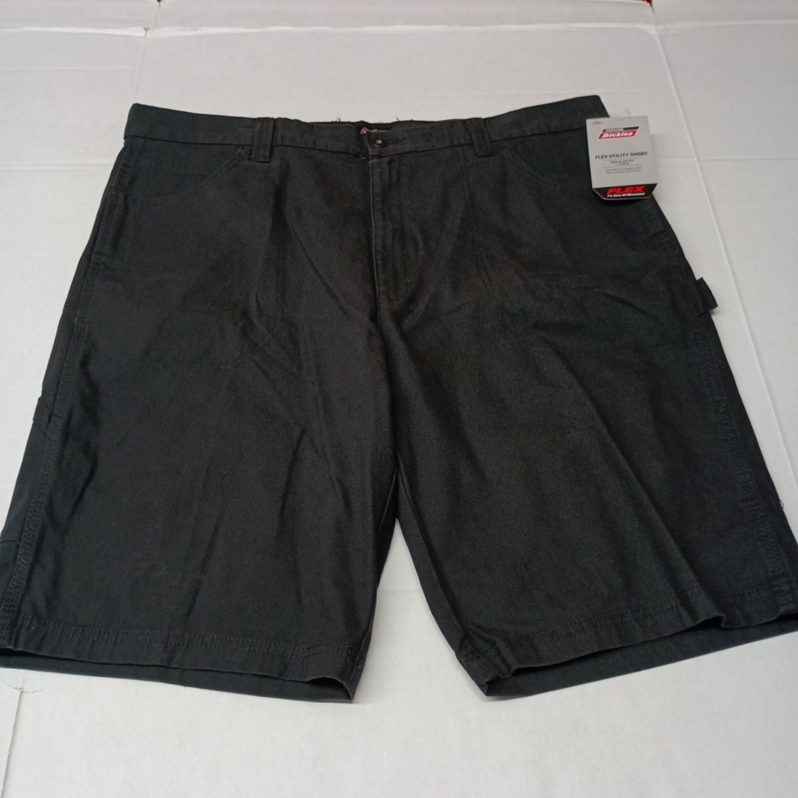 Dickies Dickies Men's Size 40 11” Ins Black Work Shorts Flex Utility Size US 40 / EU 56 - 1 Thumbnail