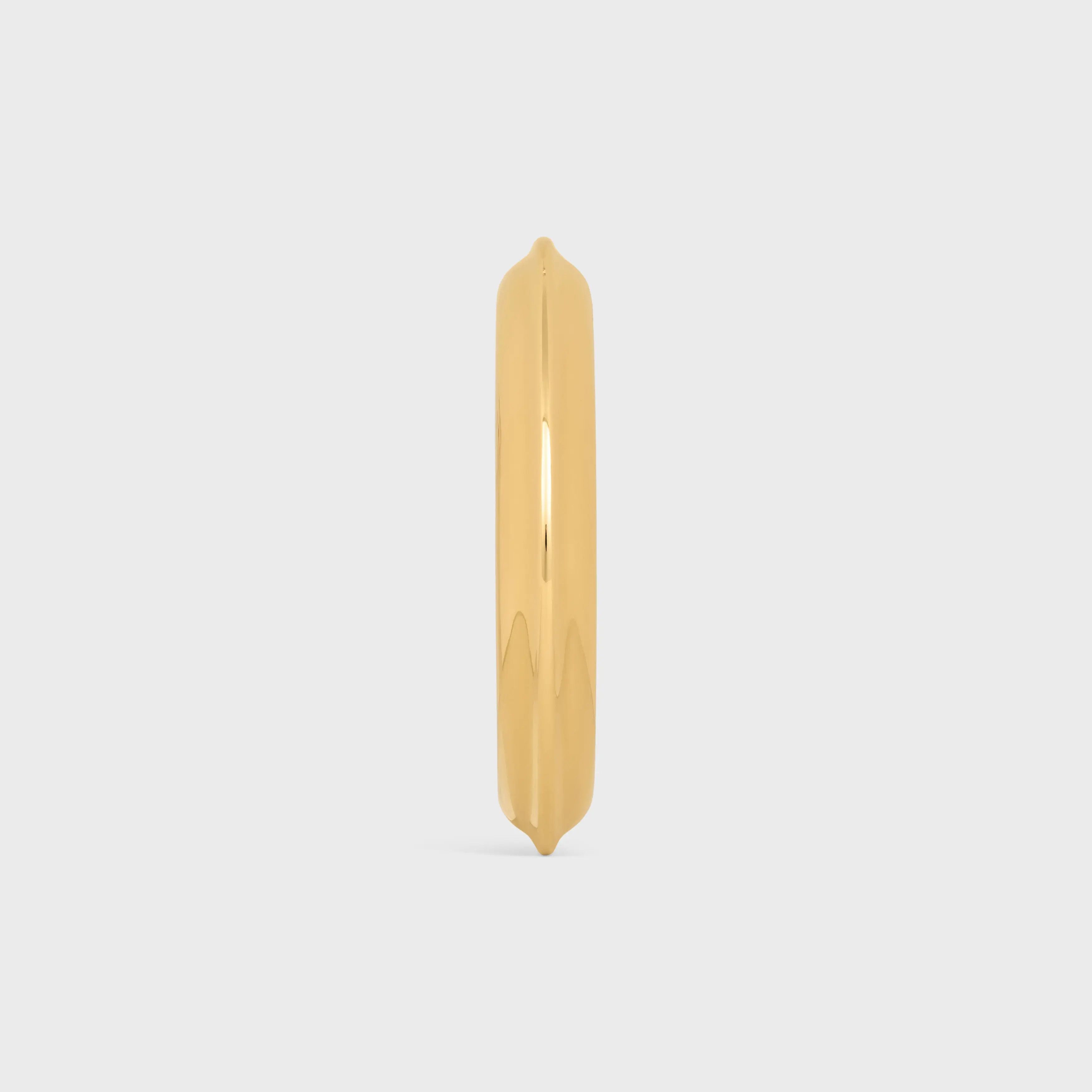 Celine o1loc1c0226 Size :OS/Celine Bangle Aluminium in Golden Size ONE SIZE - 2 Thumbnail