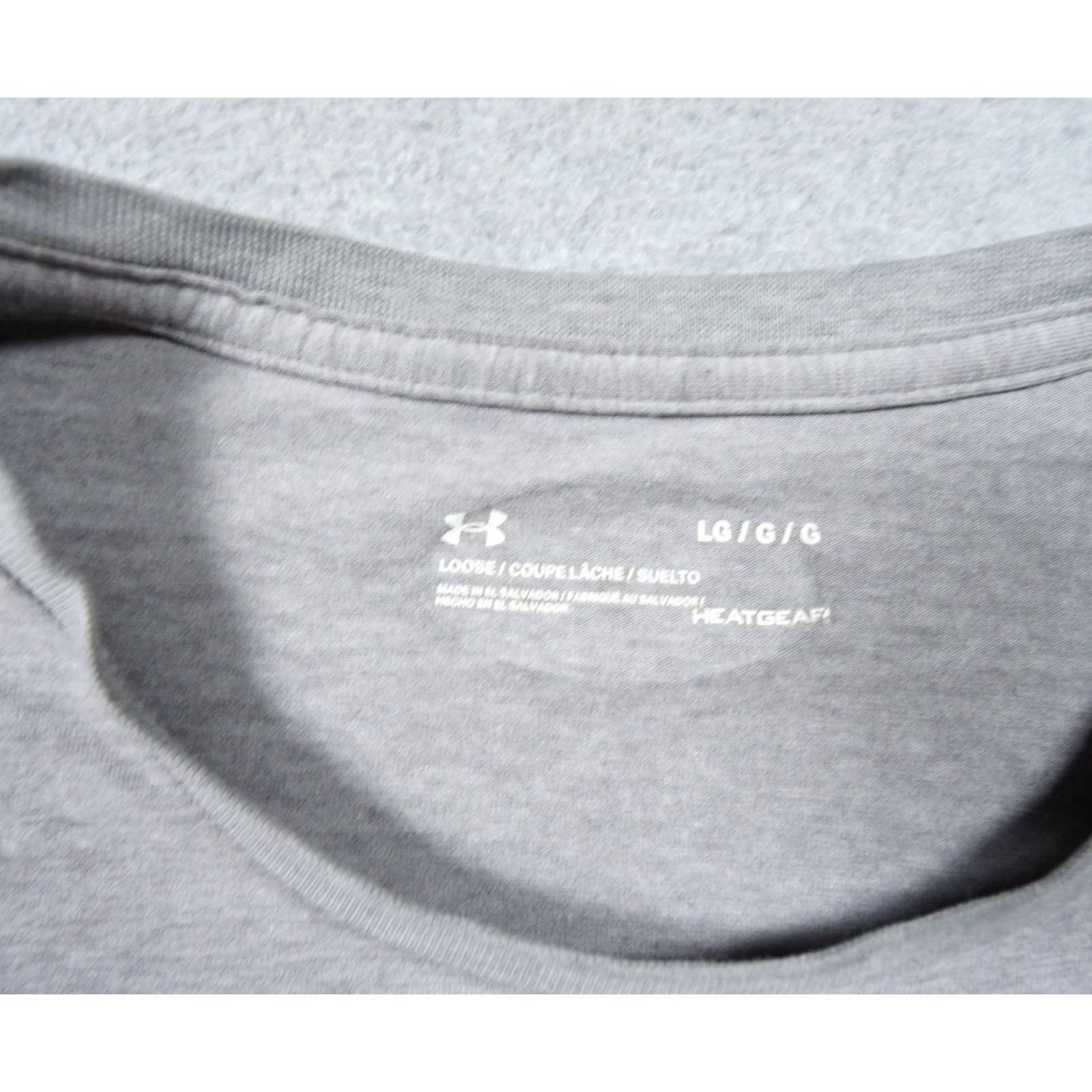 Under Armour Under Armour Shirt Mens Large Gray The Rock Iron Paradise Tee Gym Loose Fit Size US L / EU 52-54 / 3 - 6 Thumbnail