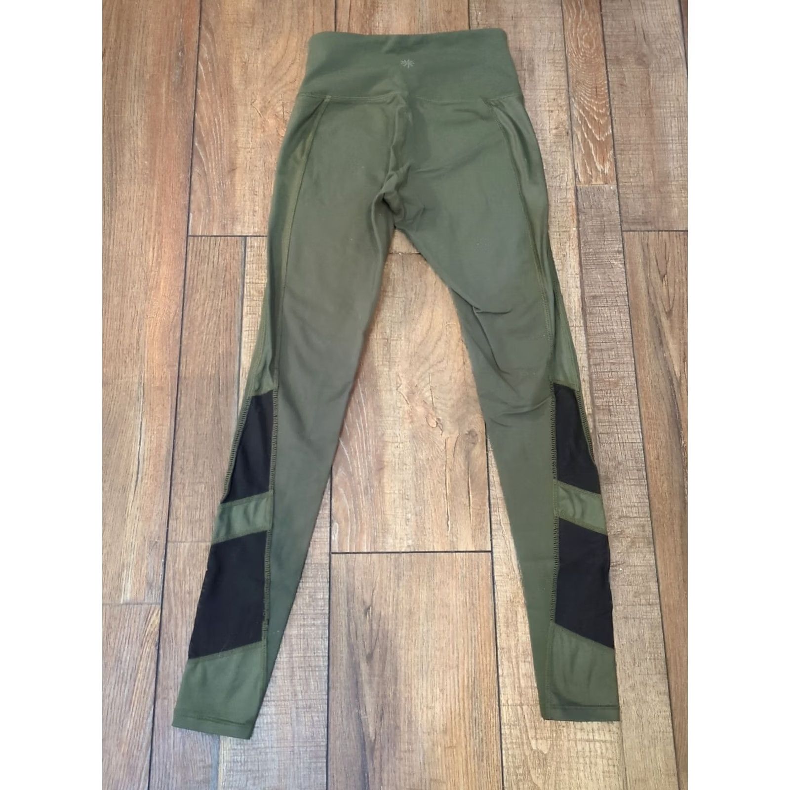 Athleta Athleta Leggings Skinny Tummy Control High Rise Women’s 2XS Green Olive Nike Size 24" / US 00 / IT 34 - 3 Thumbnail