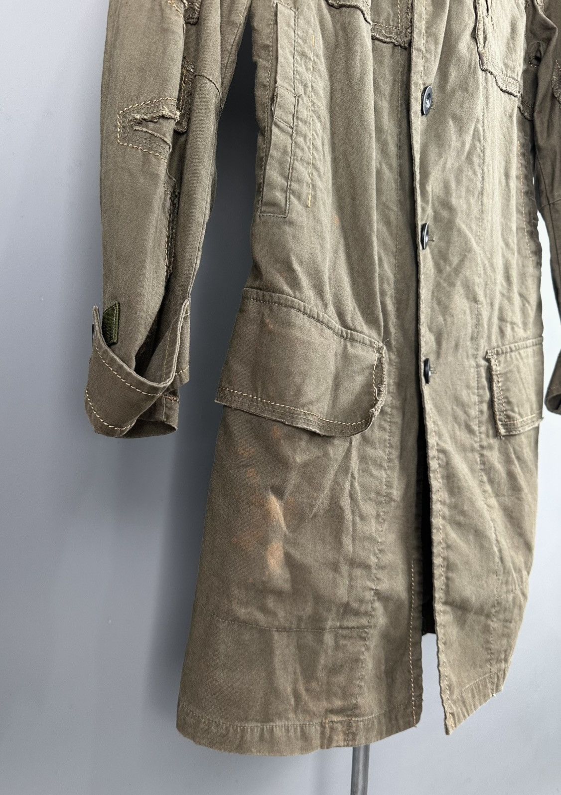 Marithe + Francois Girbaud Marithe Francois Girbaud - Military Trench Coat - Vintage Size US M / EU 48-50 / 2 - 5 Thumbnail