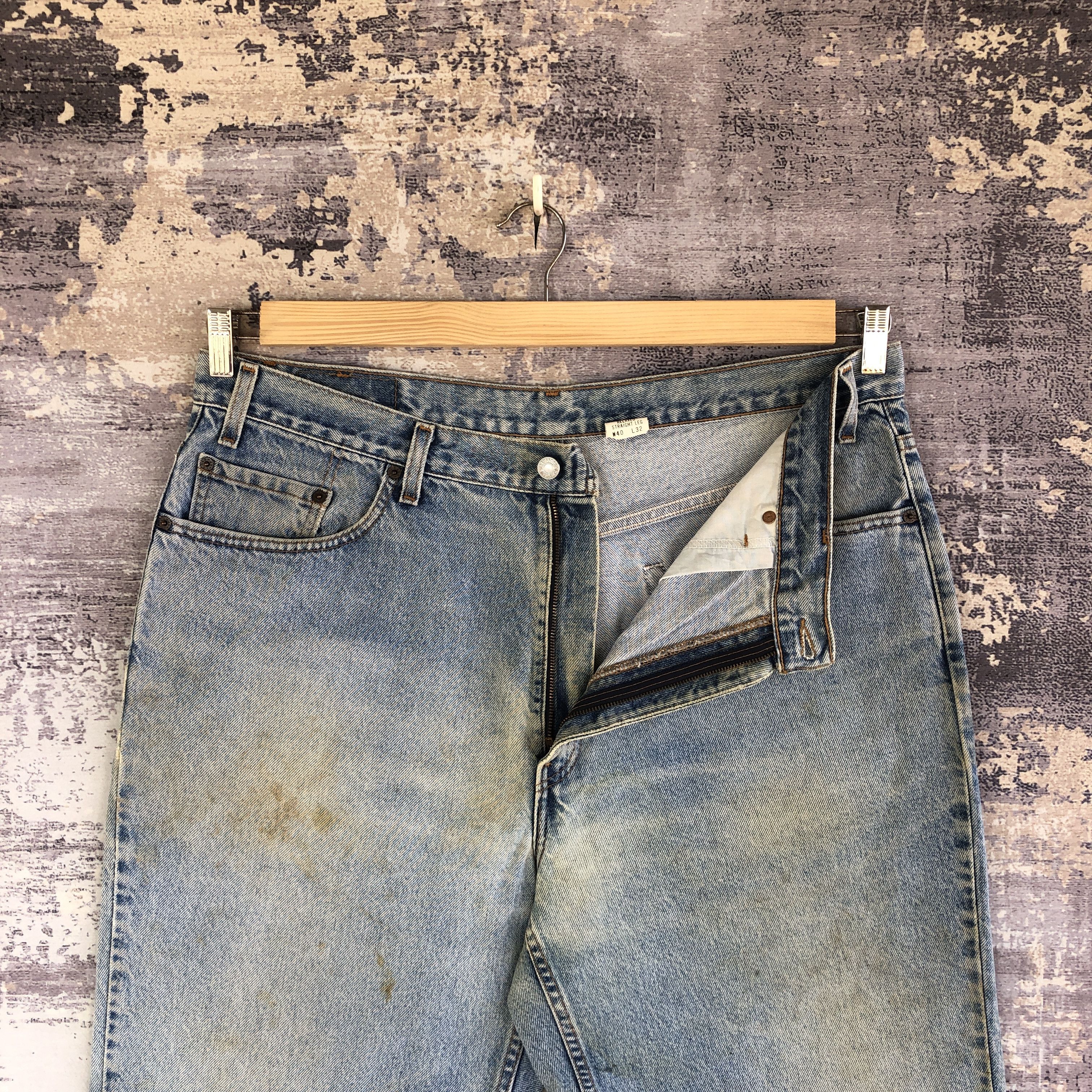 Levi's Vintage Levi's 901 Faded Blue Jeans Stone Wash Denim Pants Size US 38 / EU 54 - 6 Thumbnail