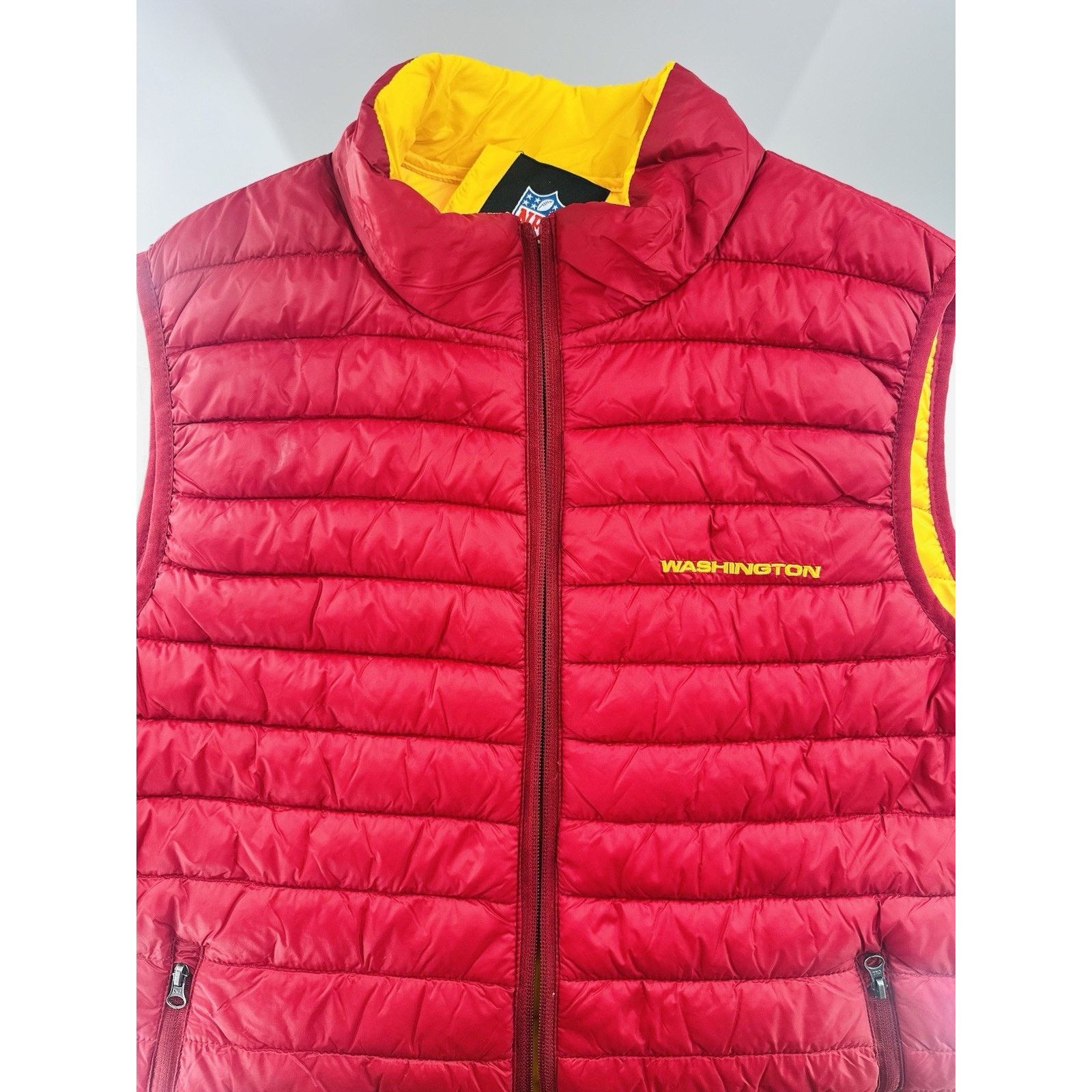 NFL NFL Washington Commanders Insulated Full Zip Puffer Vest Size US M / EU 48-50 / 2 - 1 Thumbnail