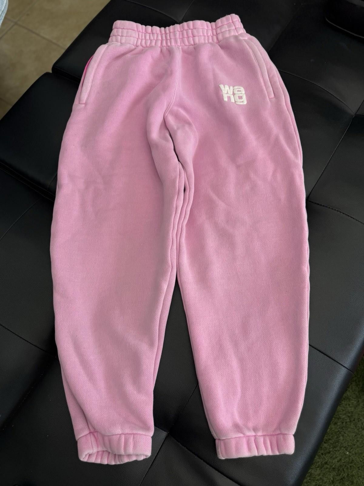 Alexander Wang ALEXANDER WANG Essential Terry Sweatpants Size XS Pink Size 26" / US 2 / IT 38 - 1 Thumbnail