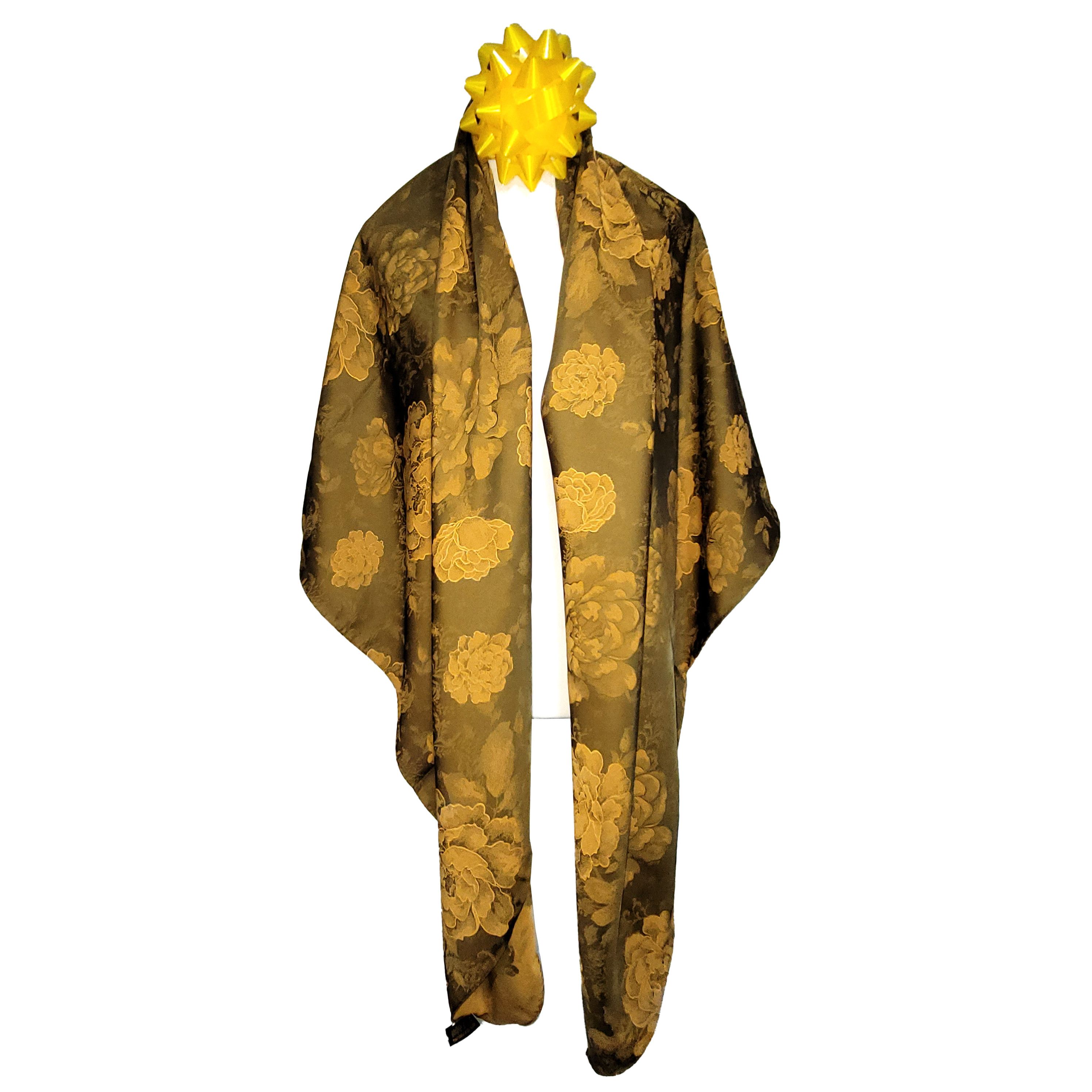 Other NWT Double-Sided Silk Scarf 52"x52" Large Square Wrap 3016 Size ONE SIZE - 8 Thumbnail