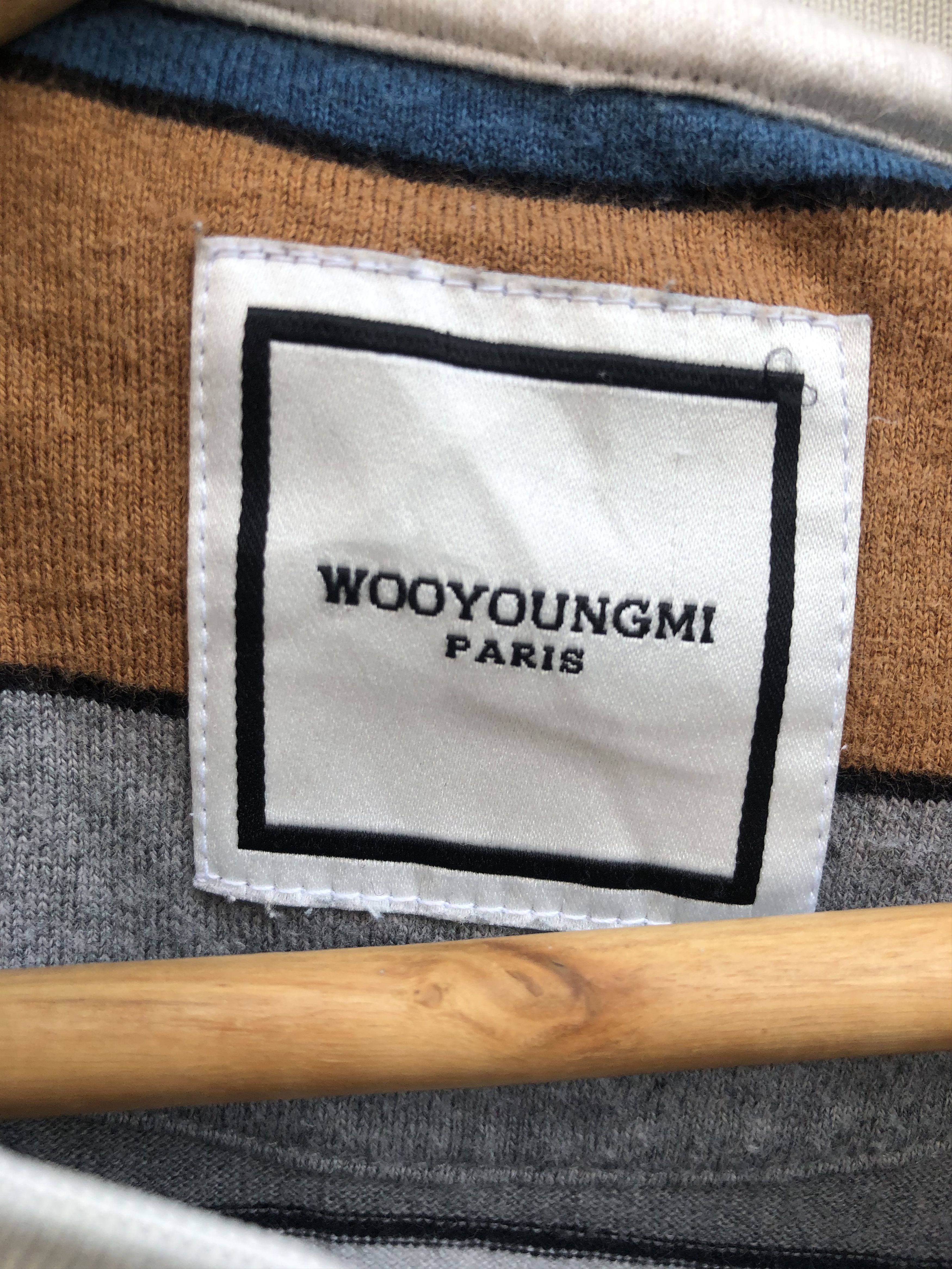 Wooyoungmi Wooyoungmi Paris Striped Tshirt Size US M / EU 48-50 / 2 - 3 Thumbnail