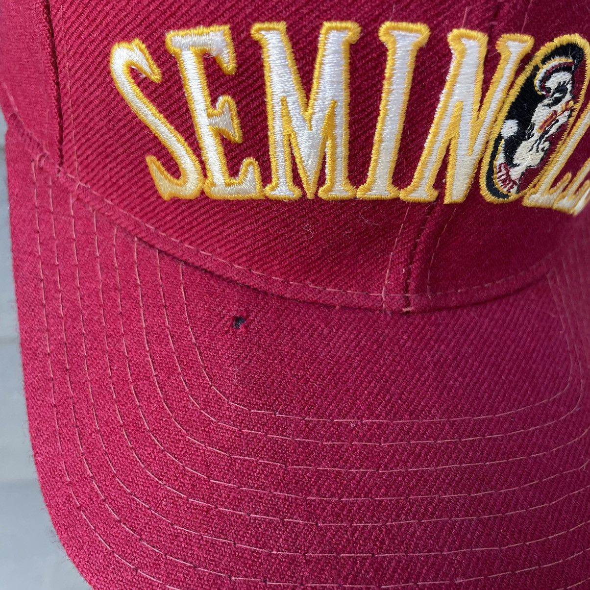 Starter Vintage Florida State Seminoles Starter Arch Snapback Wool Size ONE SIZE - 6 Thumbnail