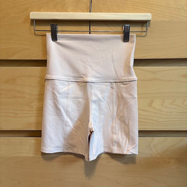 Live The Process Live the Process Geometric Biker Shorts, Pale Pink XS Size 26" / US 2 / IT 38 - 2 Thumbnail