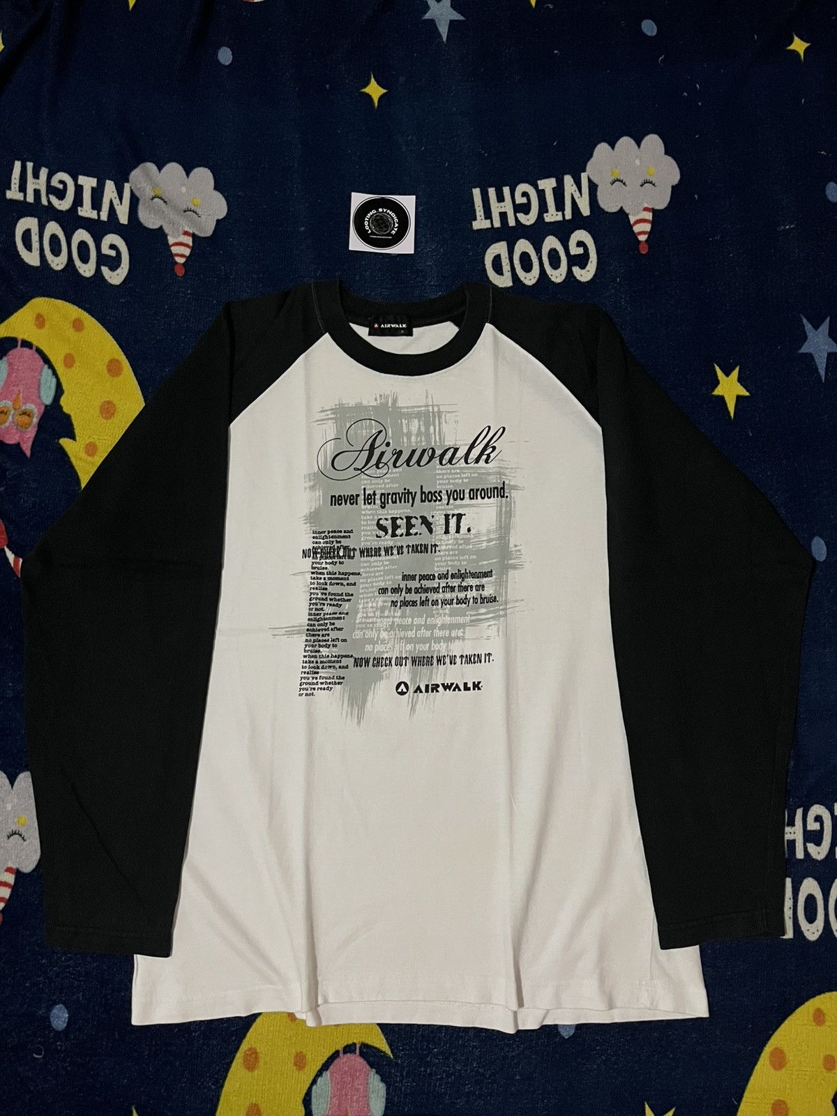 Airwalk Airwalk Poem & i6w9 Style Longsleve Tee Size US XXL / EU 58 / 5 - 1 Thumbnail