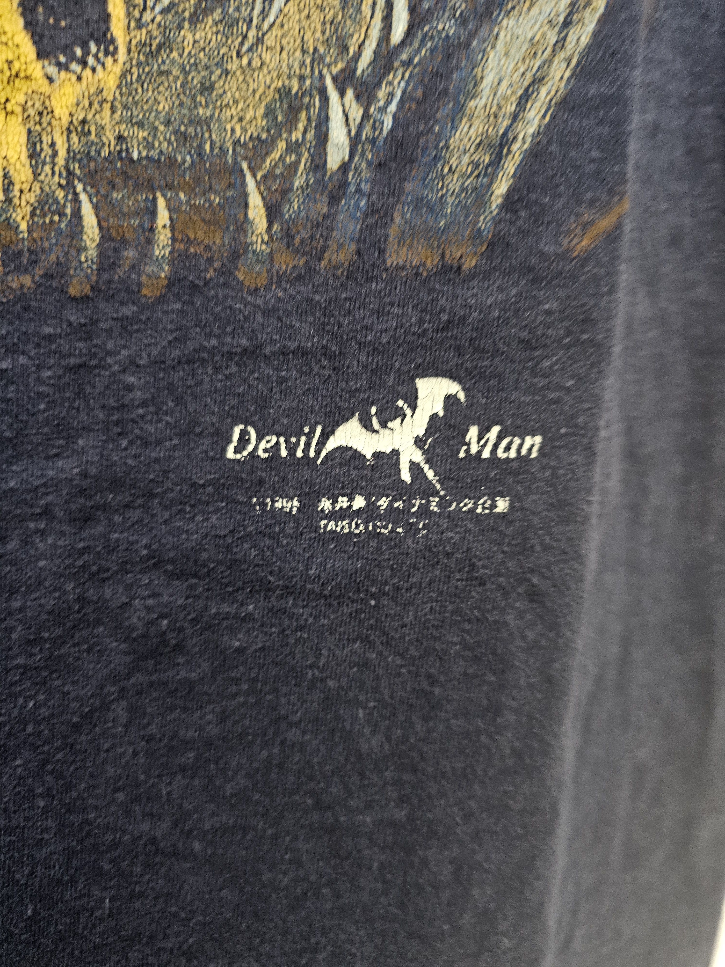 Vintage Vintage Devilman T-shirt 1998 Size US M / EU 48-50 / 2 - 3 Thumbnail