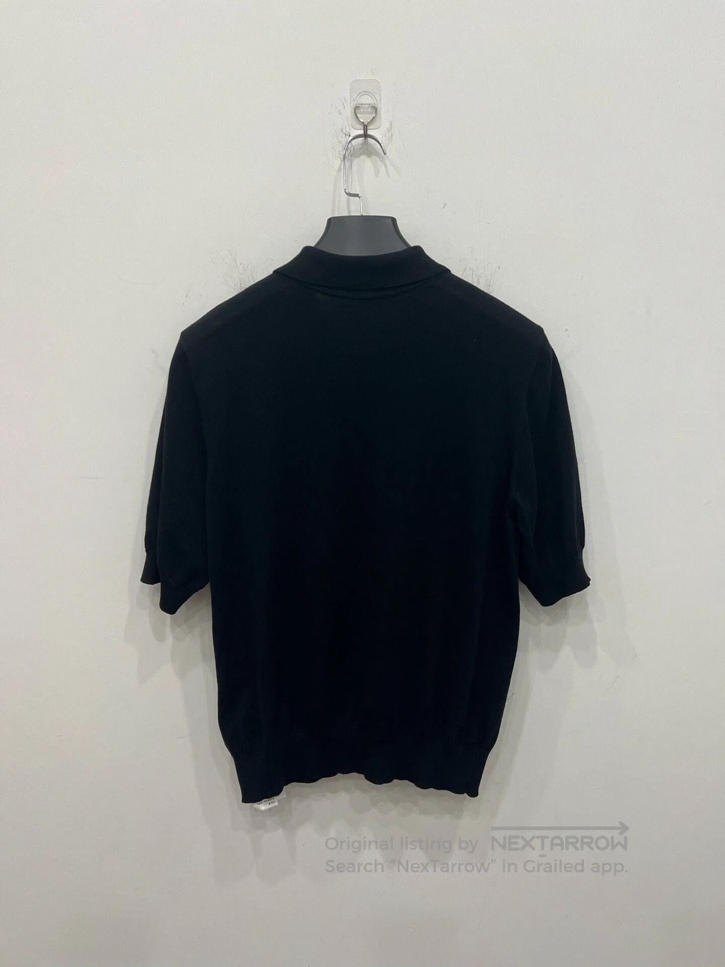 Celine Celine Black Triomphe Logo Knit Polo S. Size US S / EU 44-46 / 1 - 2 Thumbnail