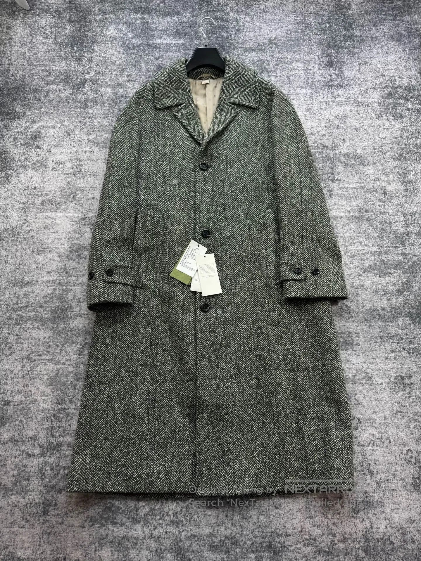 Gucci Guicci Runway style wool coat with tiger embroidery| Size M / US 6-8 / IT 42-44 - 2 Thumbnail