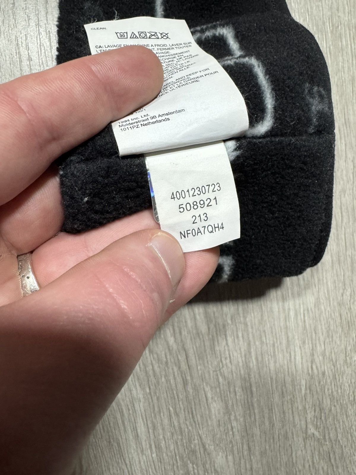Supreme × The North Face 2021 Supreme x The North Face Tech Headband 'Black' Size ONE SIZE - 6 Thumbnail