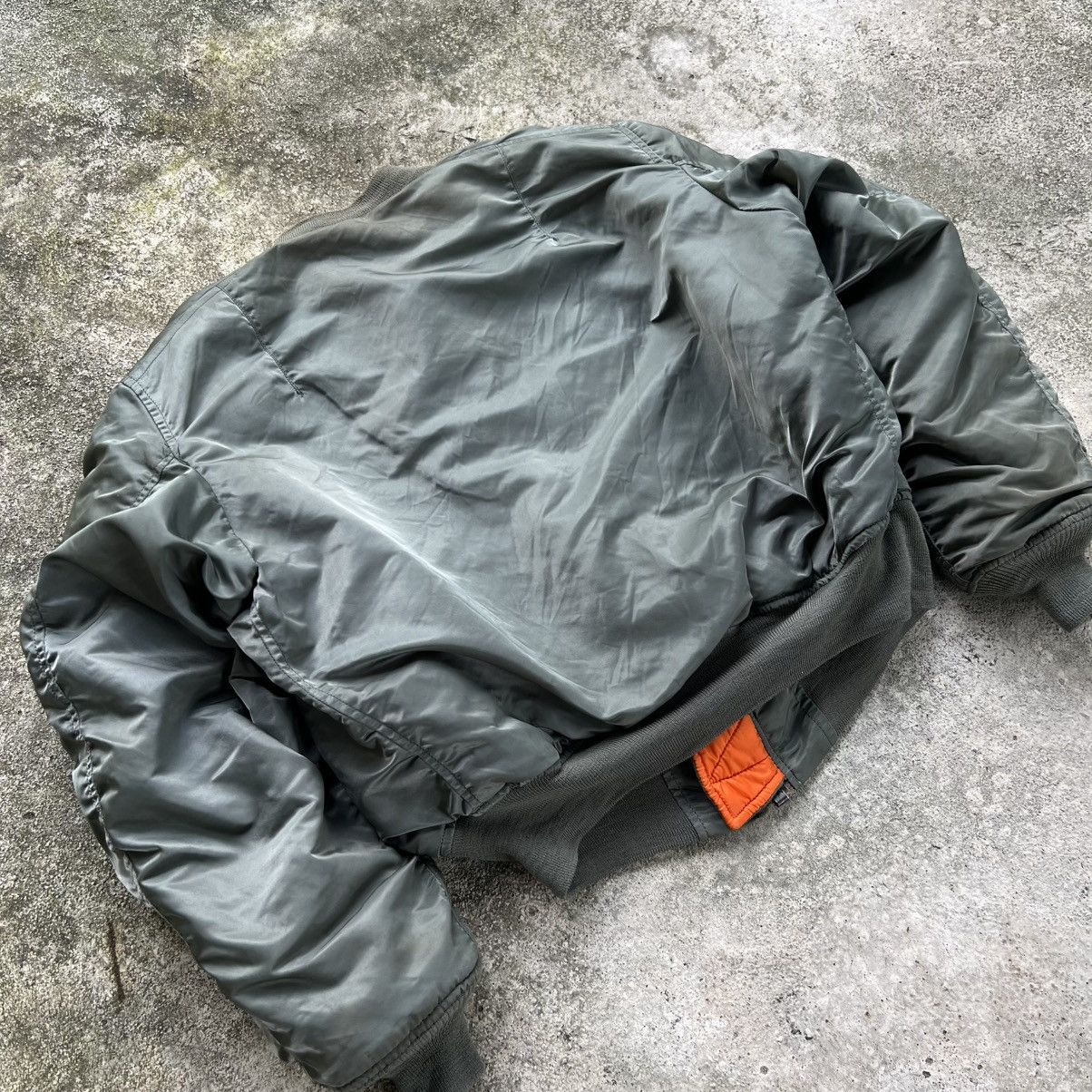 Alpha Industries × Vintage “VINTAGE” INTERMEDIATE MA-1 ALPHA INDUSTRIES BOMBER JACKET Size US L / EU 52-54 / 3 - 9 Thumbnail