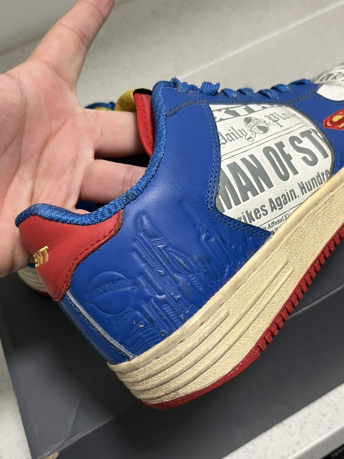 Marvel Comics Limited Soles Superman Size 8 Mens NM & Numbered (Only 1938) Size US 8 / EU 41 - 4 Thumbnail