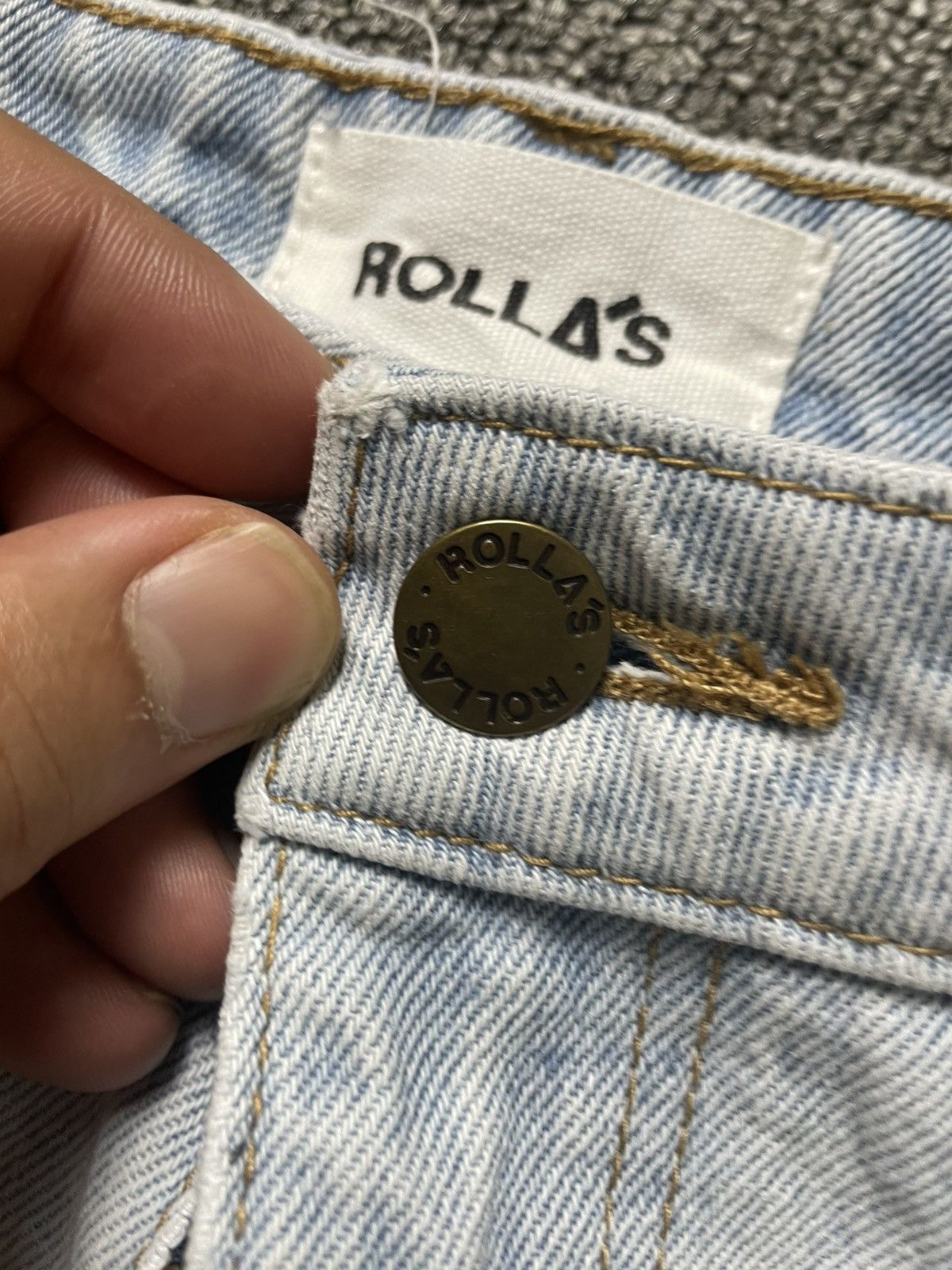 Japanese Brand Rolla’s Brand Dusters Bootcut High Rise Jeans (181) Size 26" / US 2 / IT 38 - 6 Thumbnail
