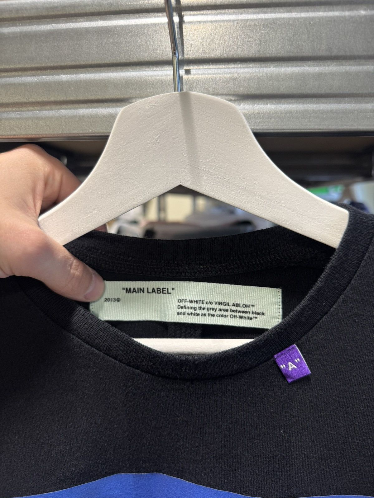 Off-White Off-White Bernini Printed Long Sleeve T-Shirt NEW 500$ Size US M / EU 48-50 / 2 - 3 Thumbnail